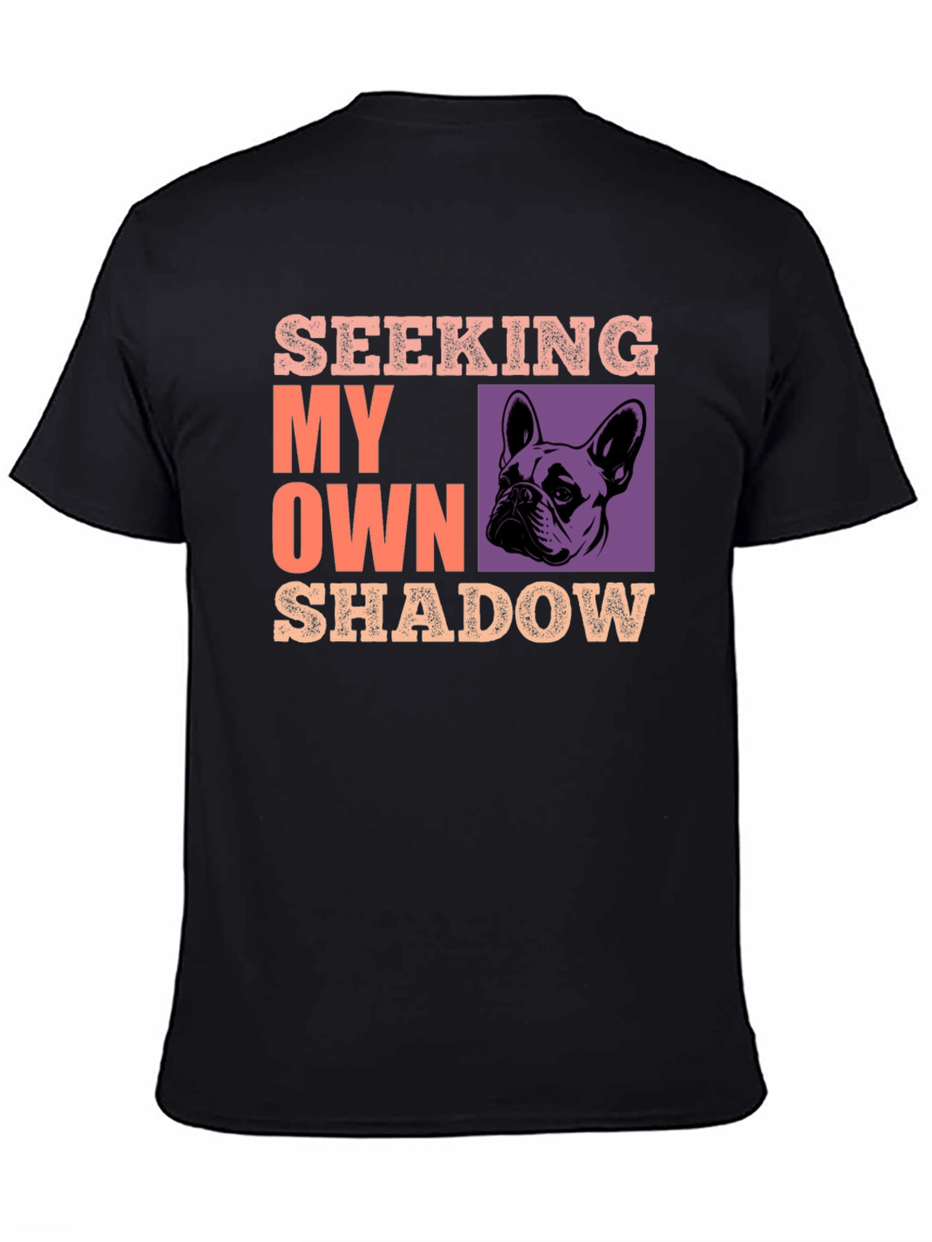 Seeking My Own Shadow Dog Graphic T-Shirt