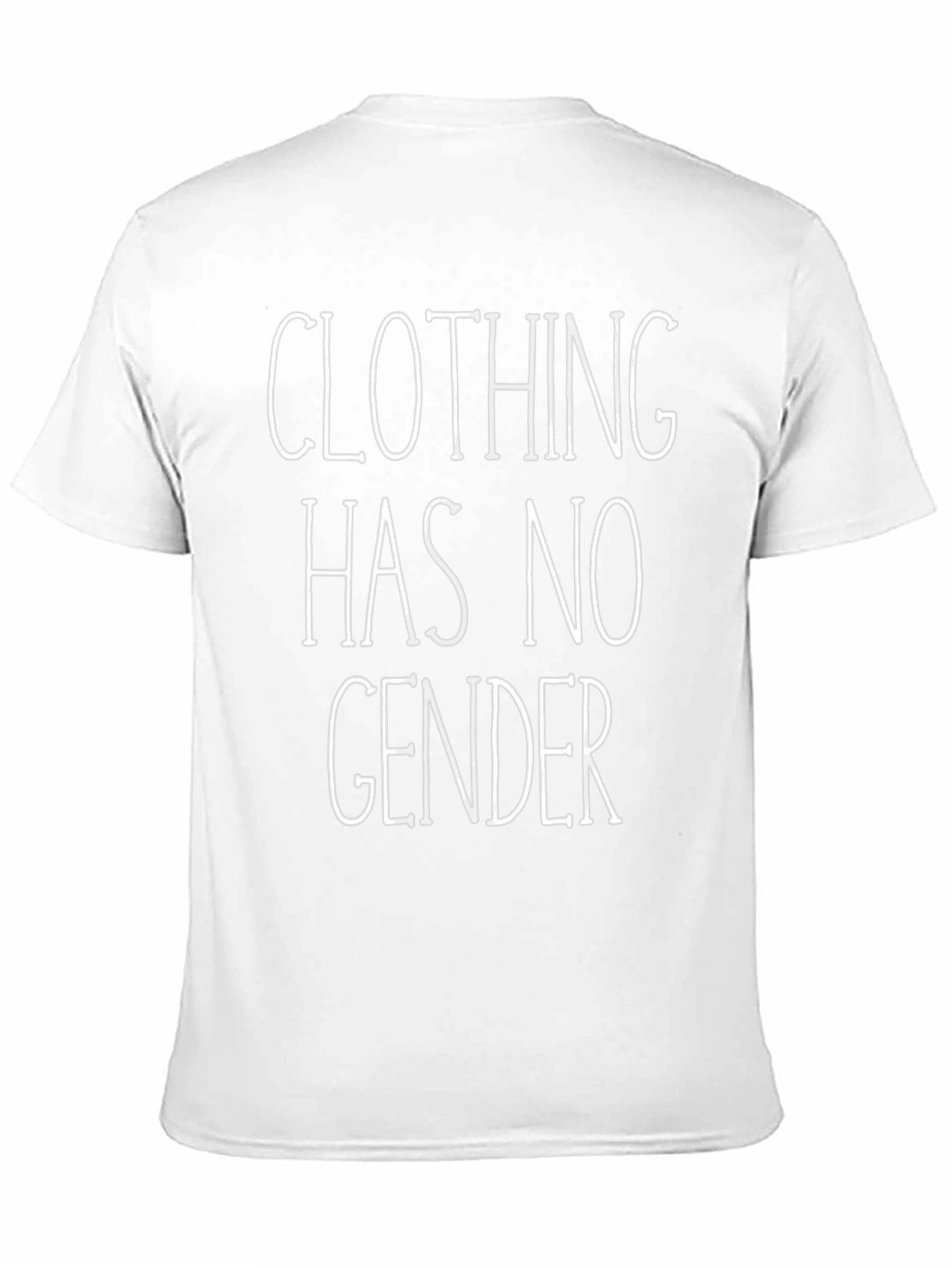 Clothing Has No Gender Graphic Tee