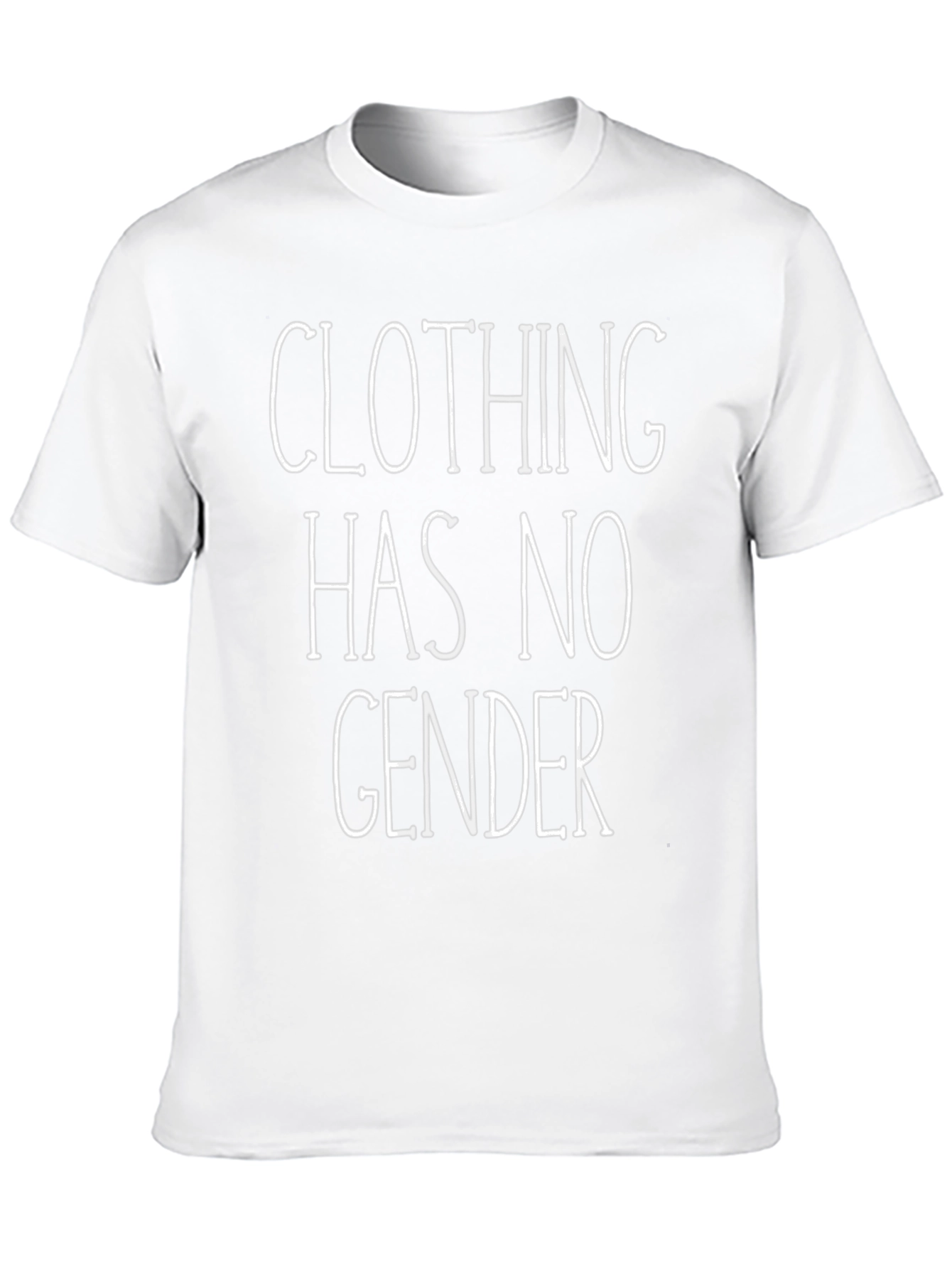 Clothing Has No Gender Graphic Tee