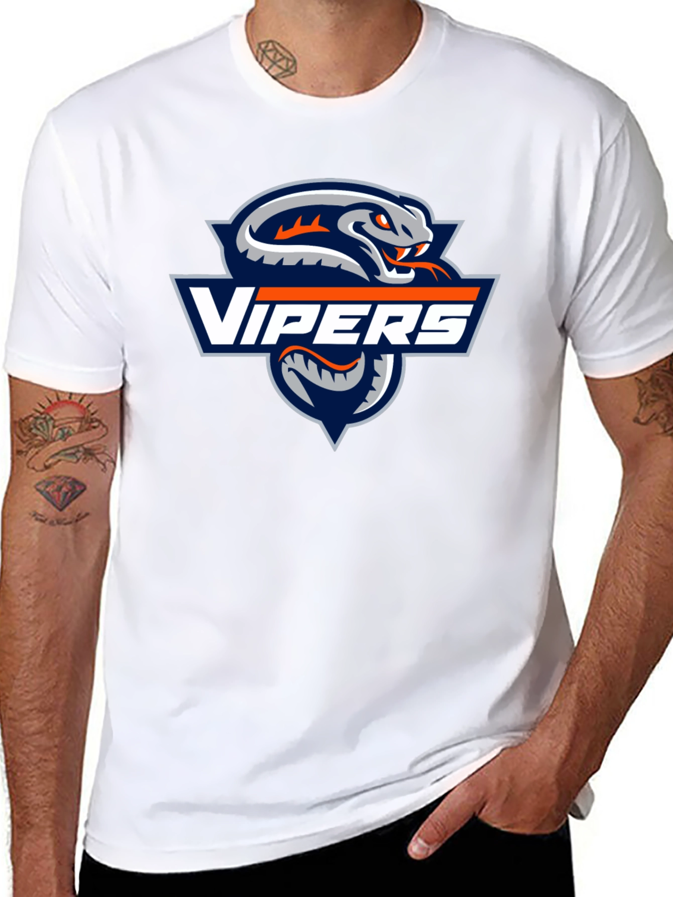 Vipers T-Shirt - Snake Logo Tee