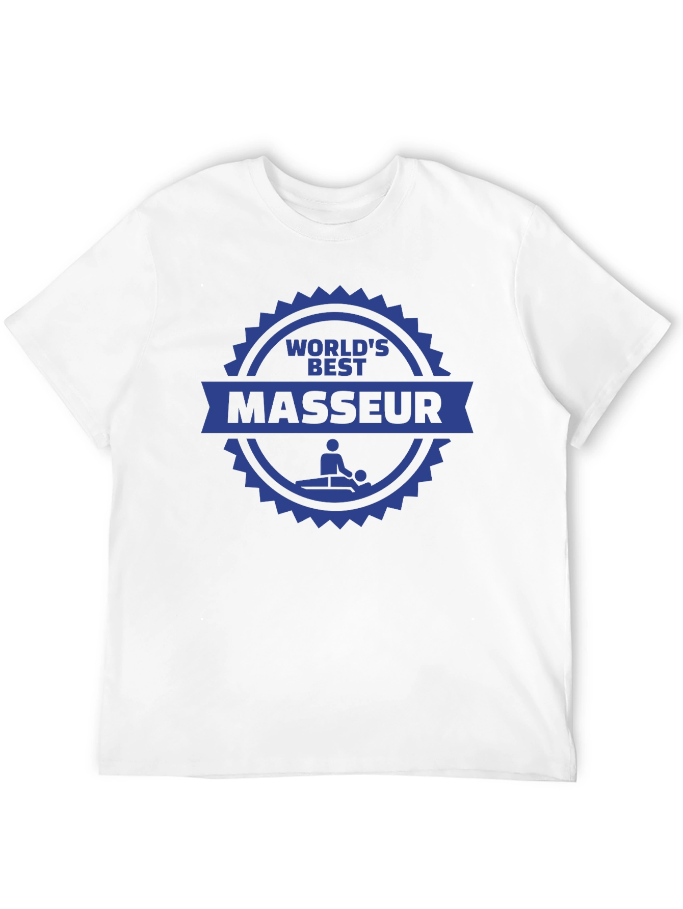 Worlds Best Masseur T-Shirt - Massage Therapist Gift