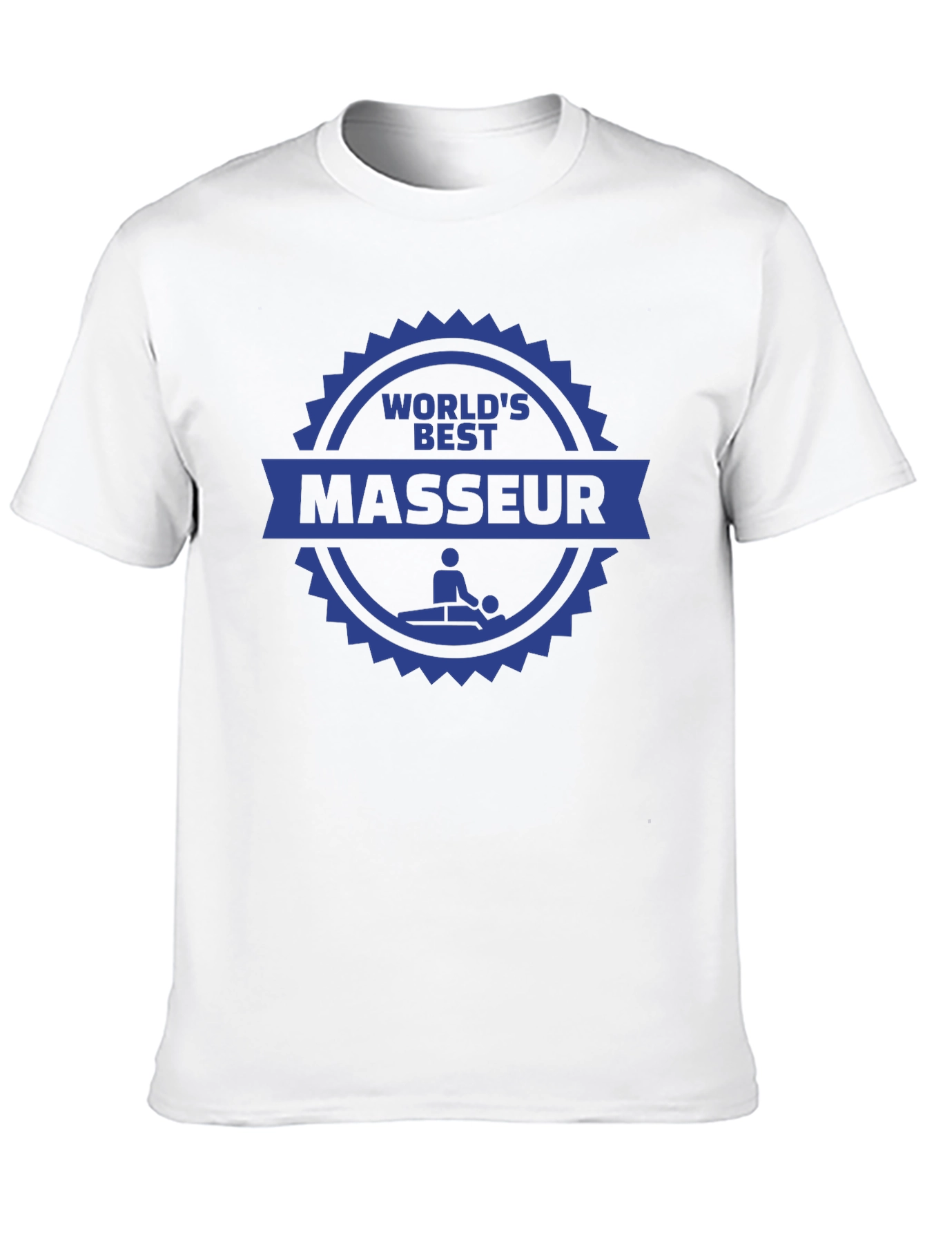 Worlds Best Masseur T-Shirt - Massage Therapist Gift
