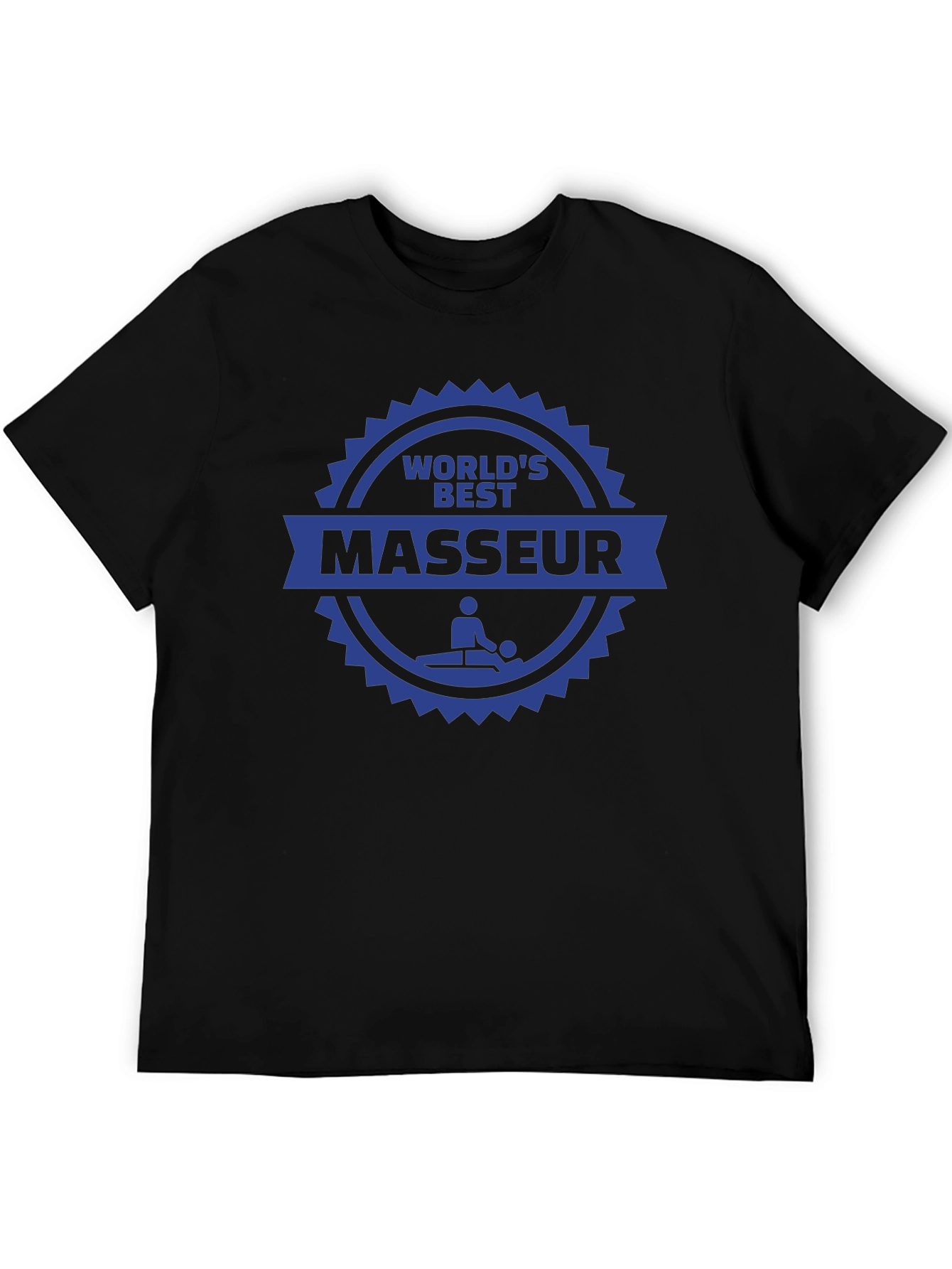 Worlds Best Masseur T-Shirt - Massage Therapist Gift