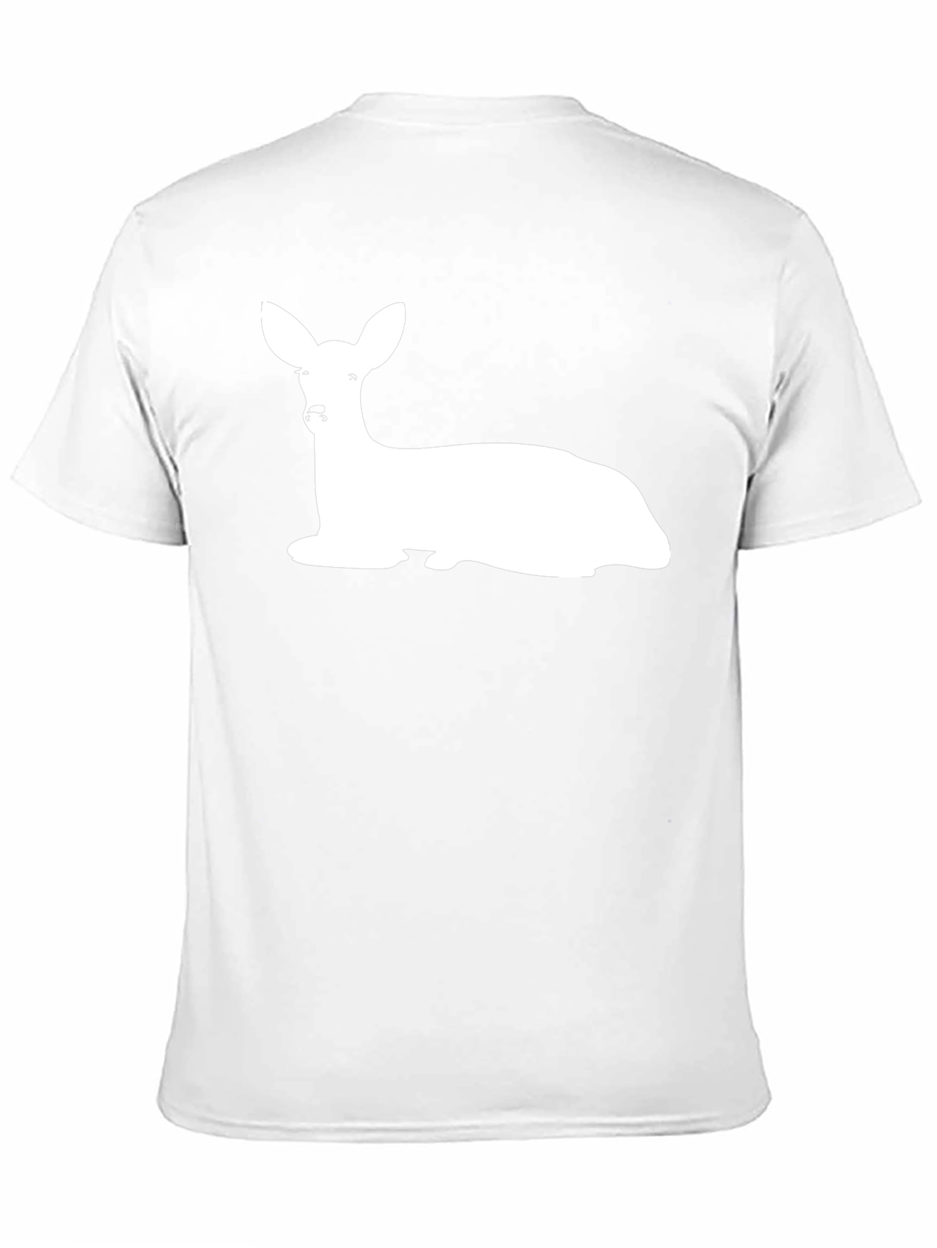 Deer Graphic Black T-Shirt