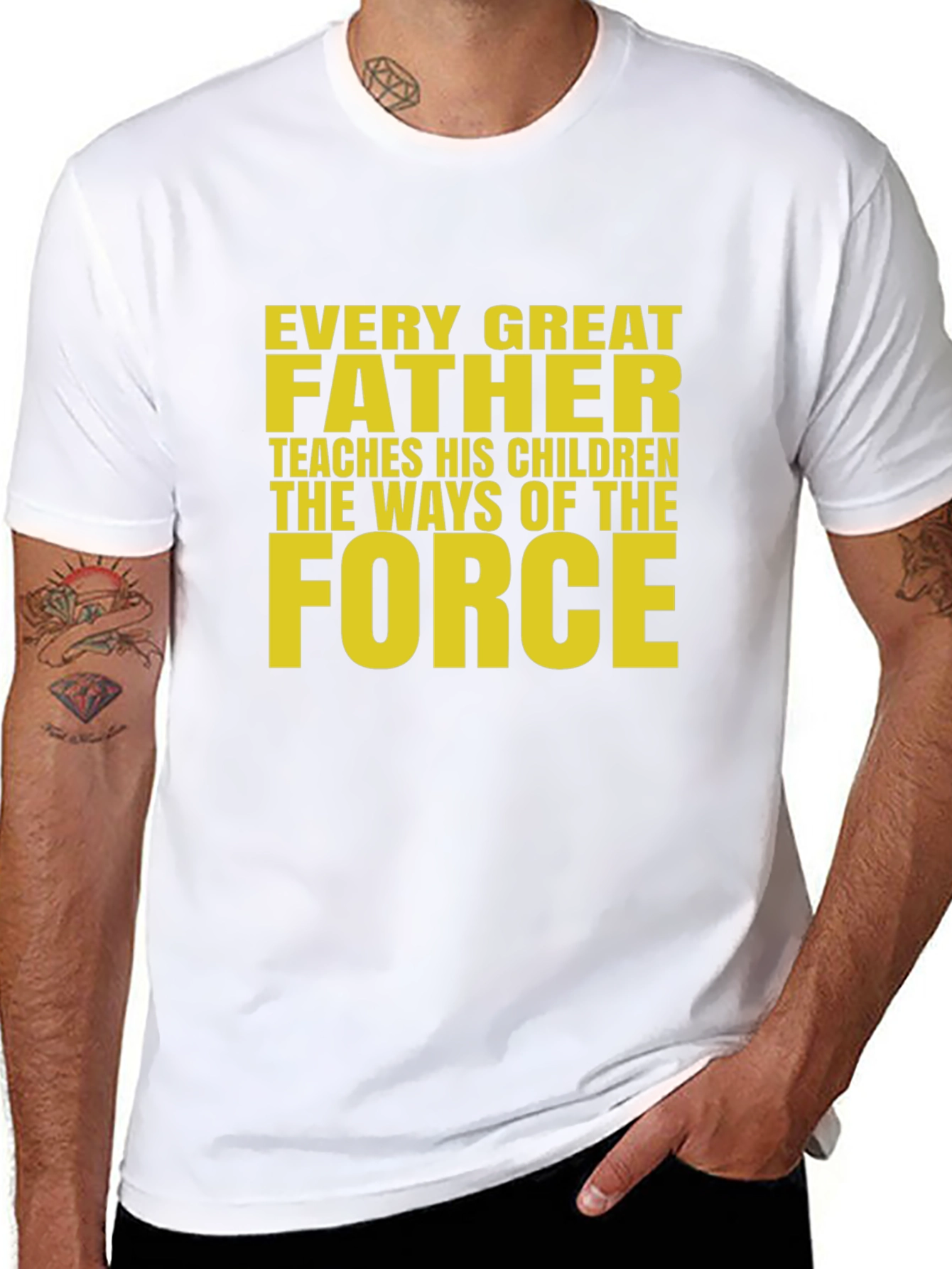 Every Great Father T-Shirt - Force