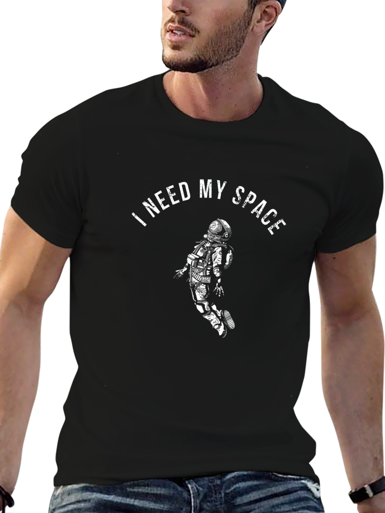 I Need My Space T-Shirt - Astronaut Design