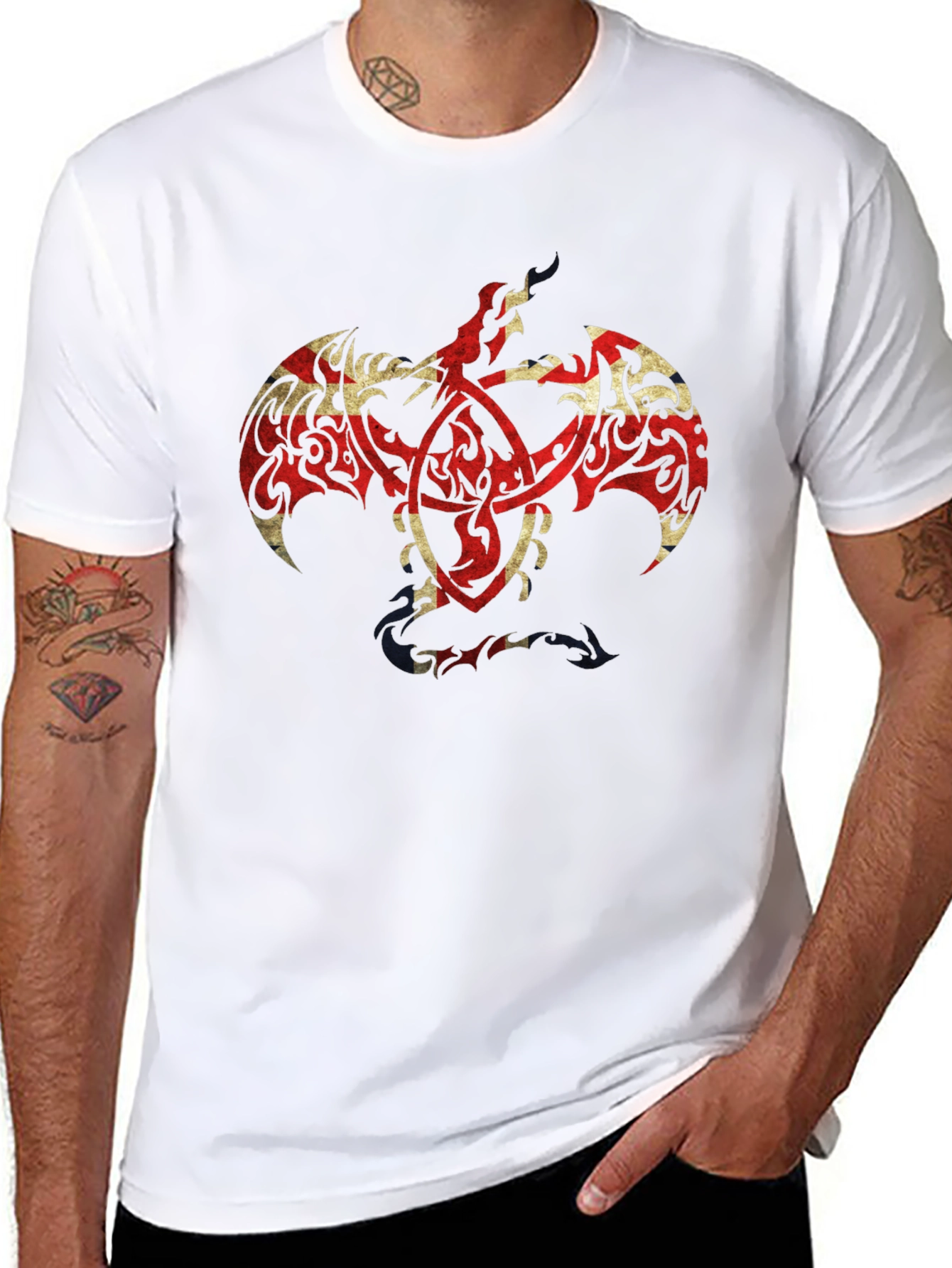 Celtic Dragon T-Shirt - Mens Graphic Tee