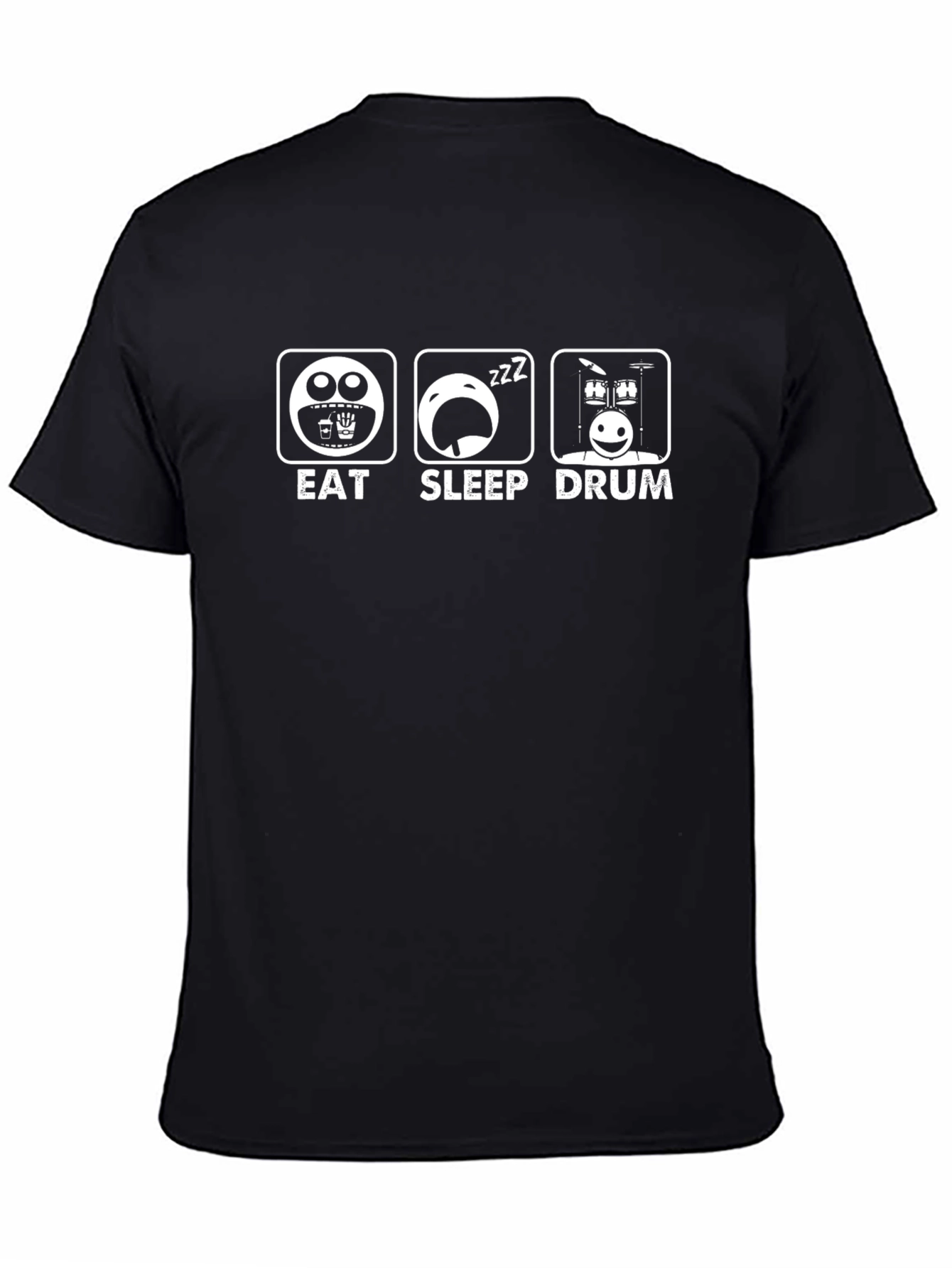 Eat Sleep Drum T-Shirt | Funny Drummer Tee | Music Lover Graphic Shirt | Gift for Drummers | Free Shipping $50+