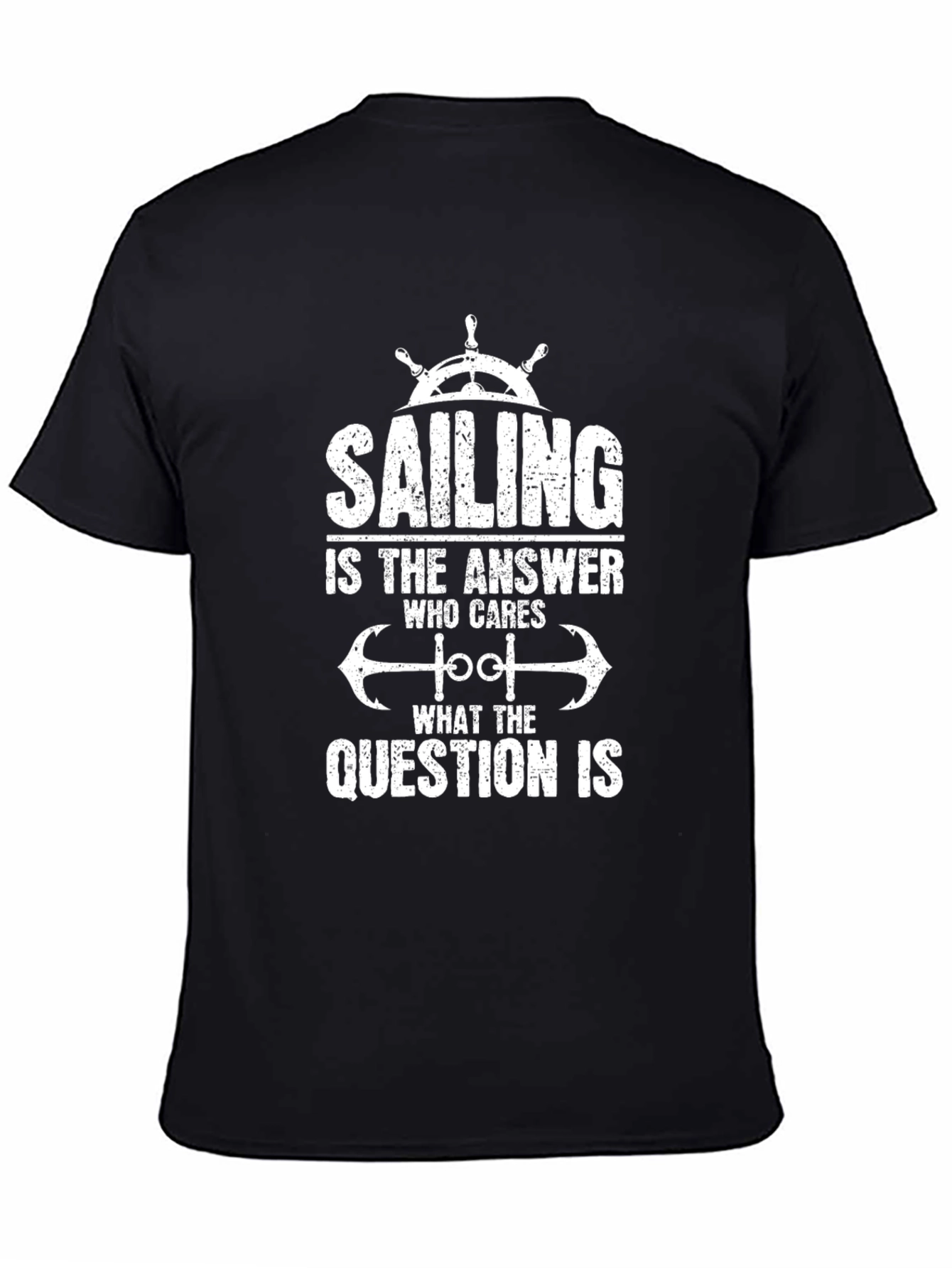 Sailing Answer Mens Graphic T-Shirt