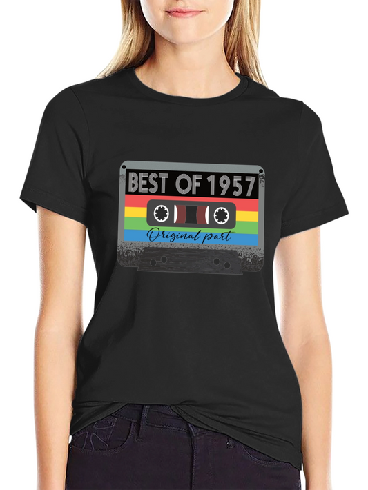 Best of 1957 Cassette Tape Graphic T-Shirt
