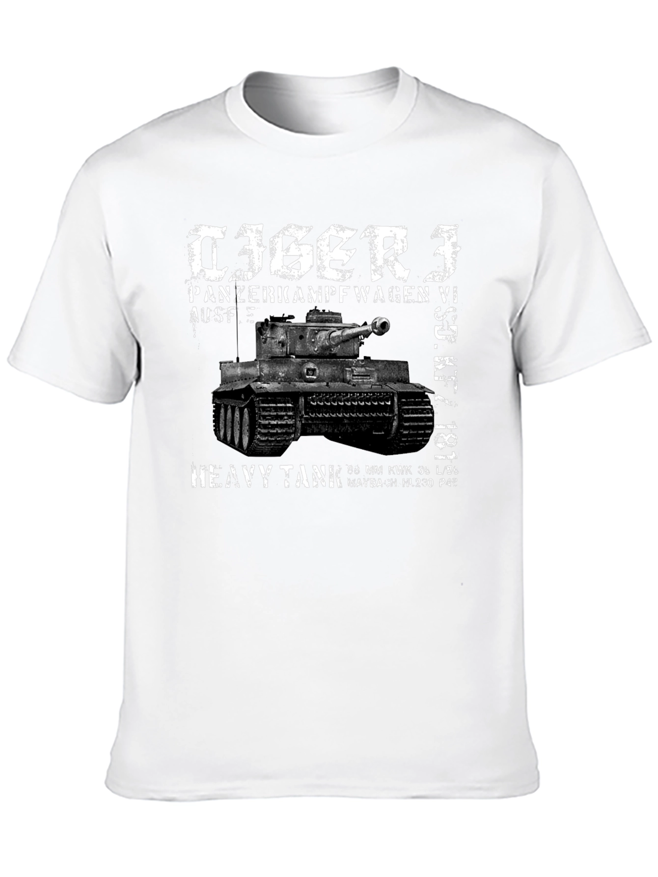 Tiger Tank T-Shirt - Military History Tee