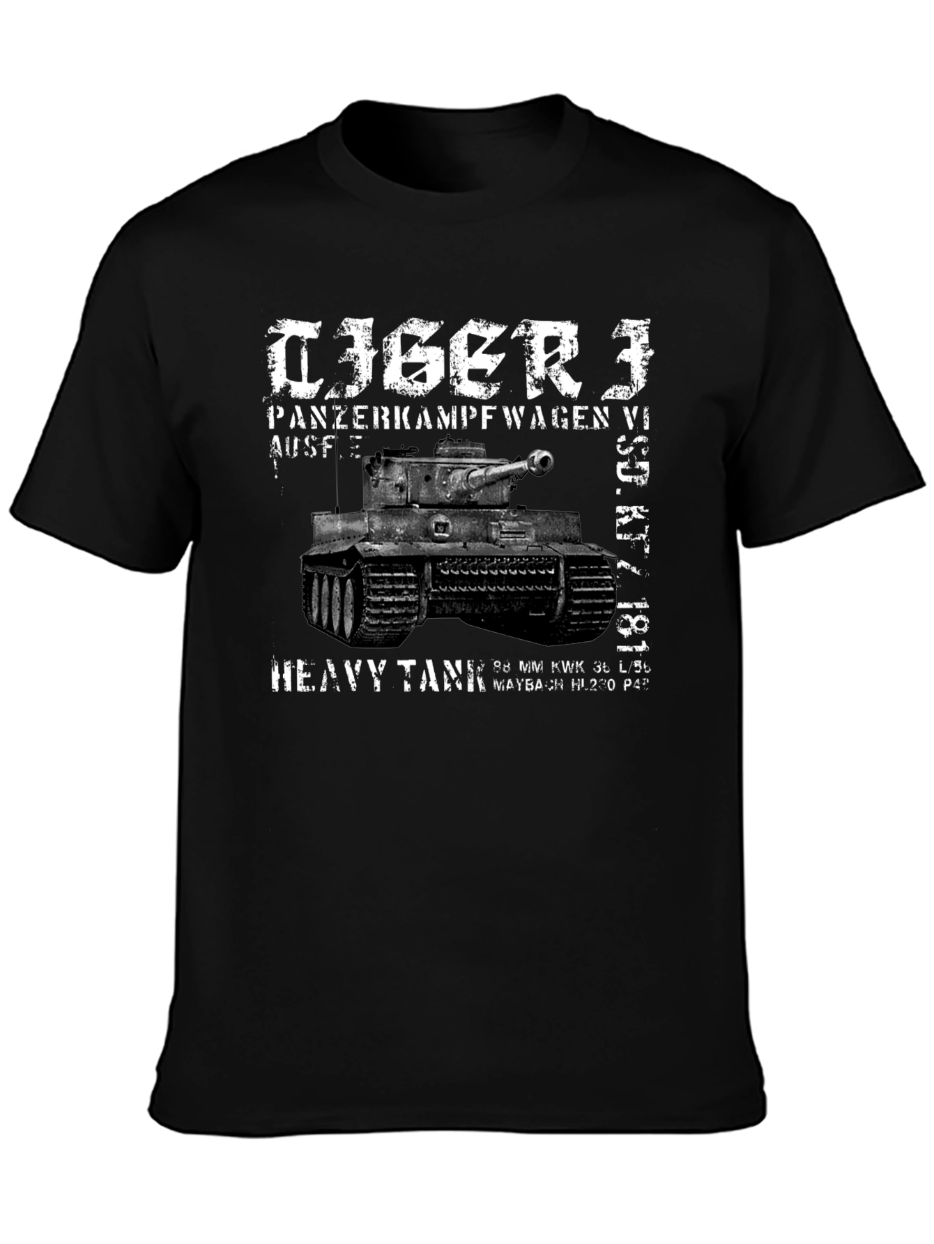 Tiger Tank T-Shirt - Military History Tee