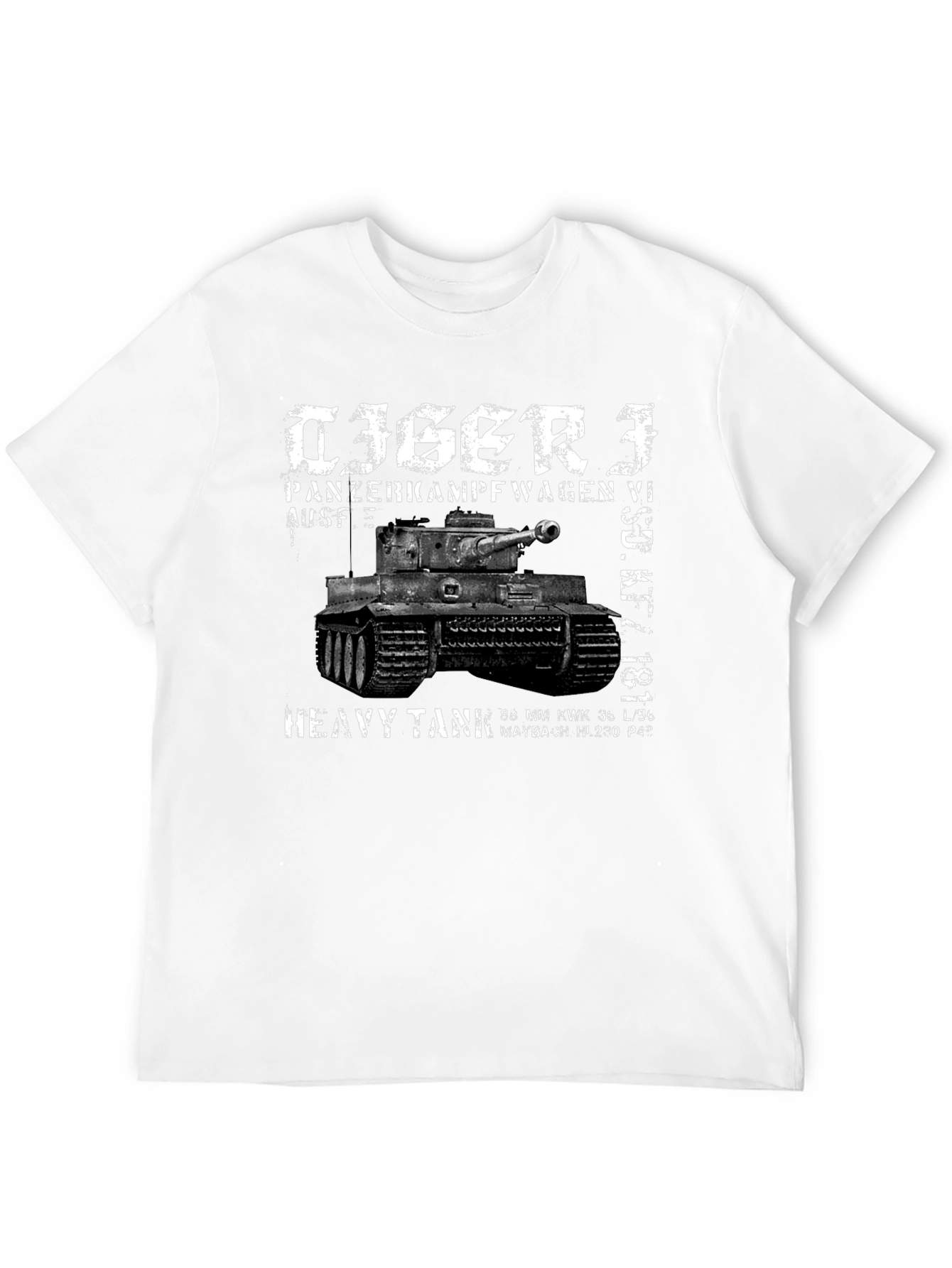 Tiger Tank T-Shirt - Military History Tee