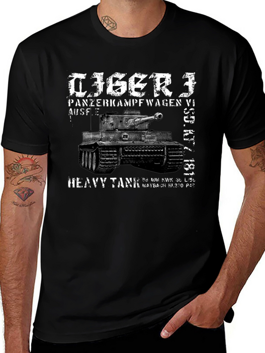 Tiger Tank T-Shirt - Military History Tee