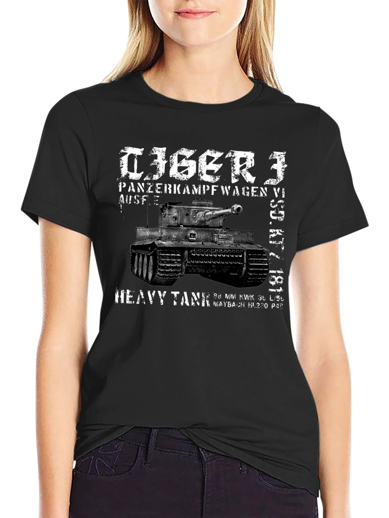 Tiger Tank T-Shirt - Military History Tee