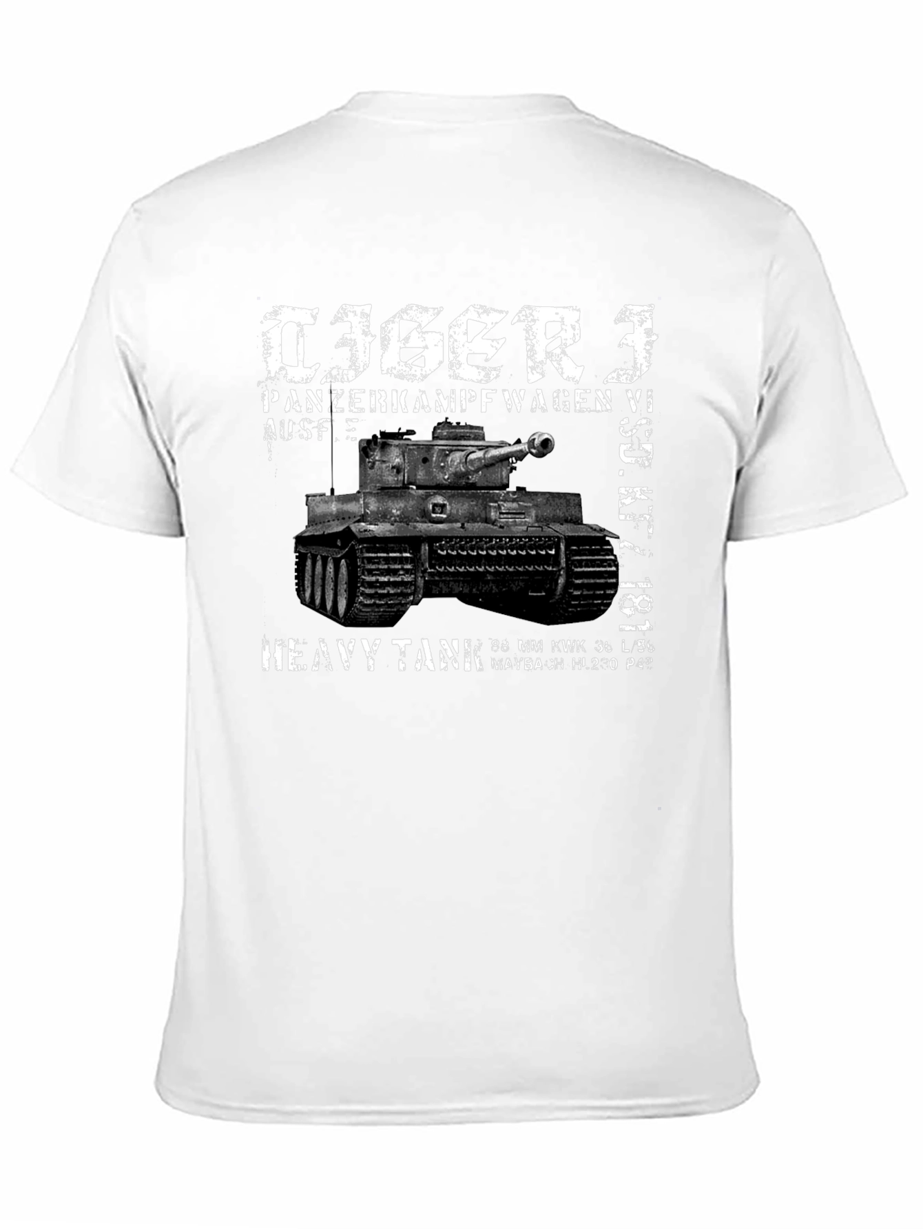 Tiger Tank T-Shirt - Military History Tee