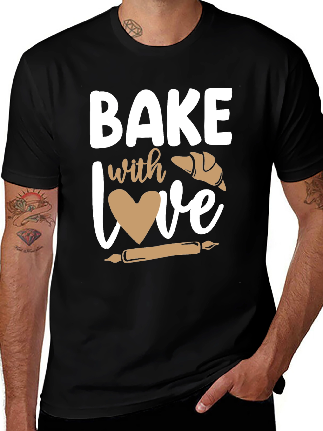 Bake with Love Graphic Tee
