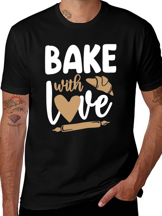 Bake with Love Graphic Tee