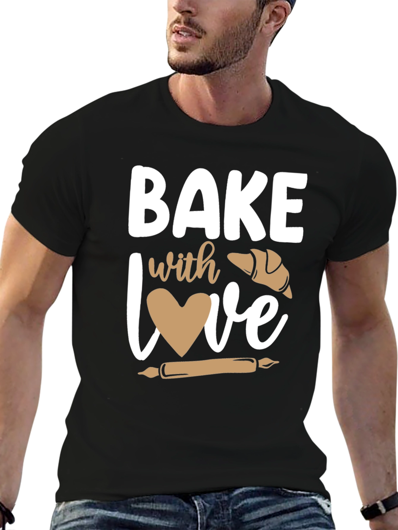 Bake with Love Graphic Tee