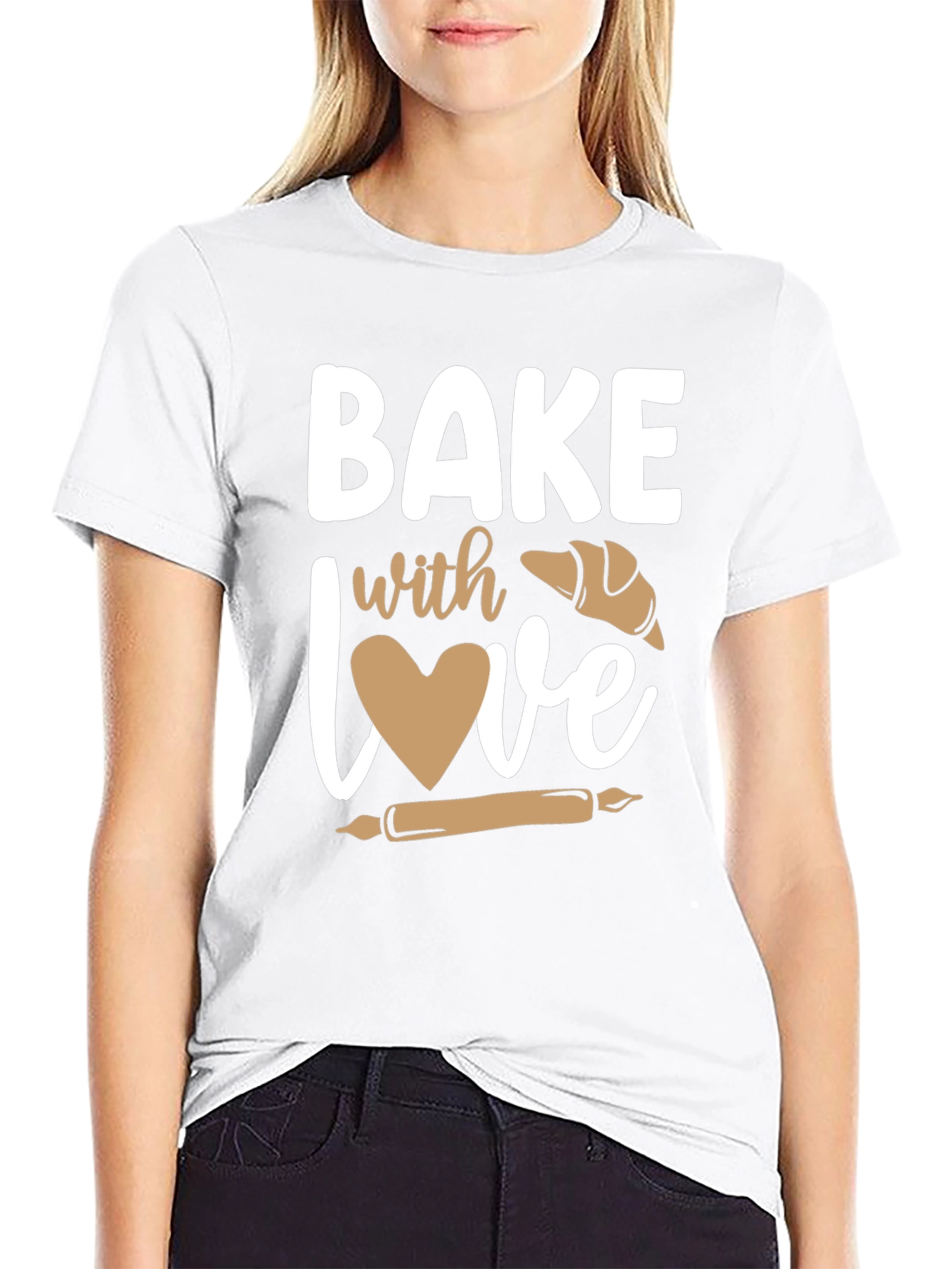 Bake with Love Graphic Tee