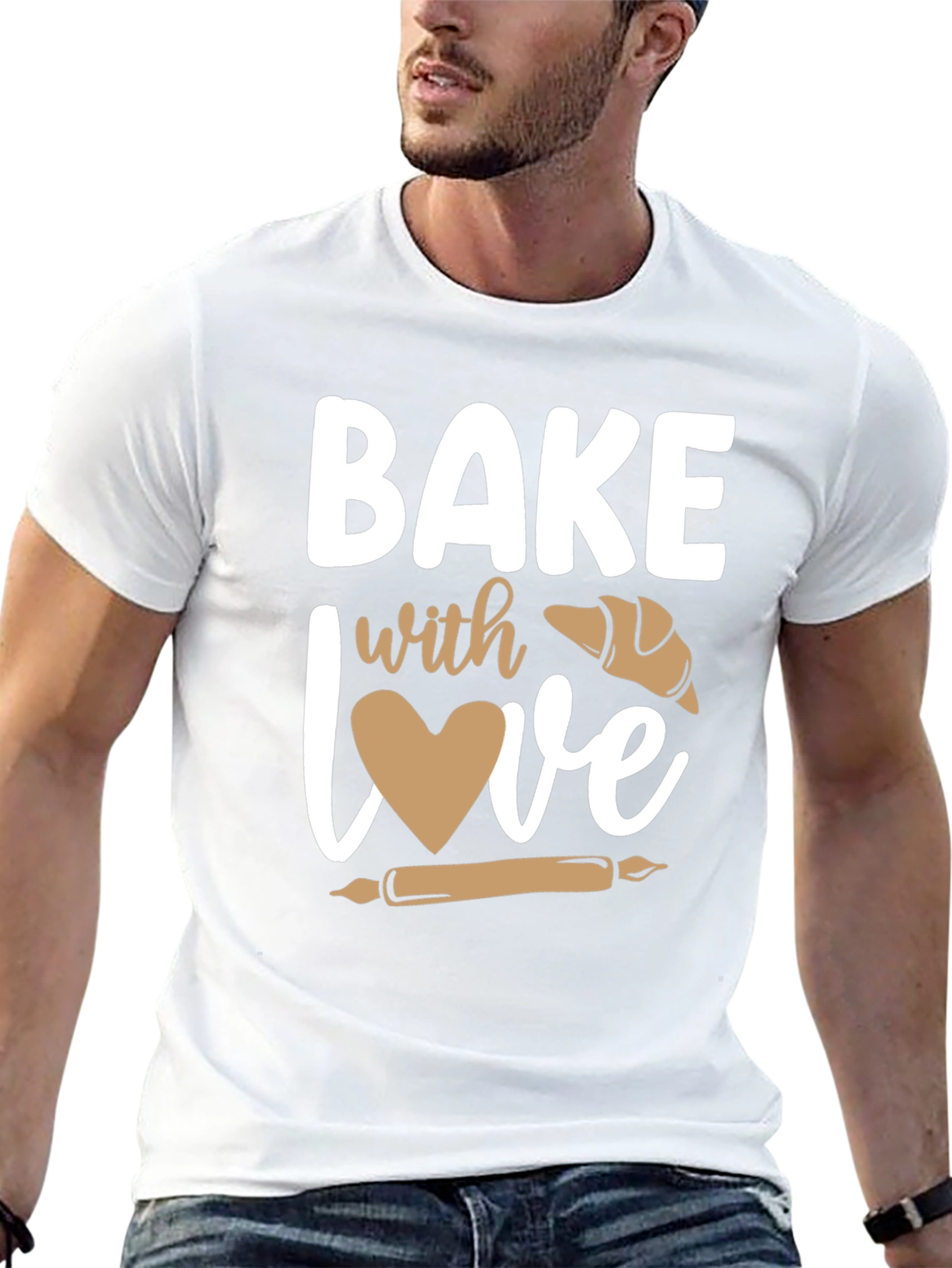 Bake with Love Graphic Tee