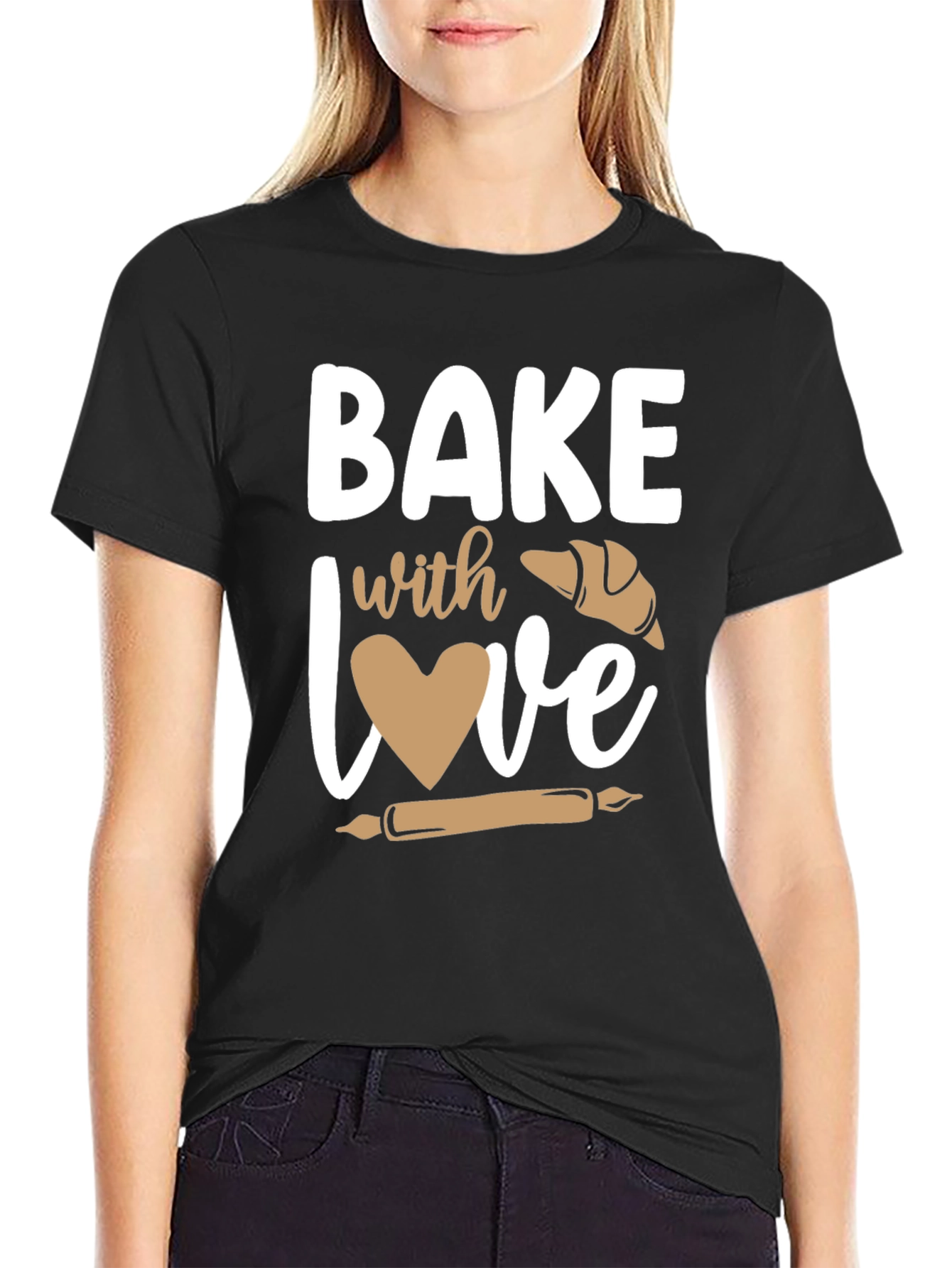 Bake with Love Graphic Tee