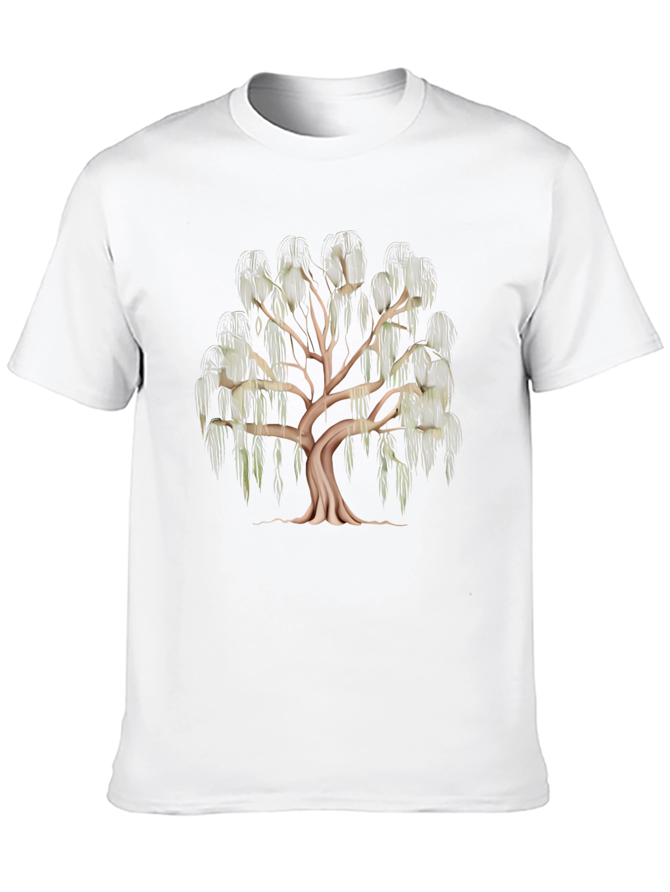Willow Tree Graphic Black T-Shirt