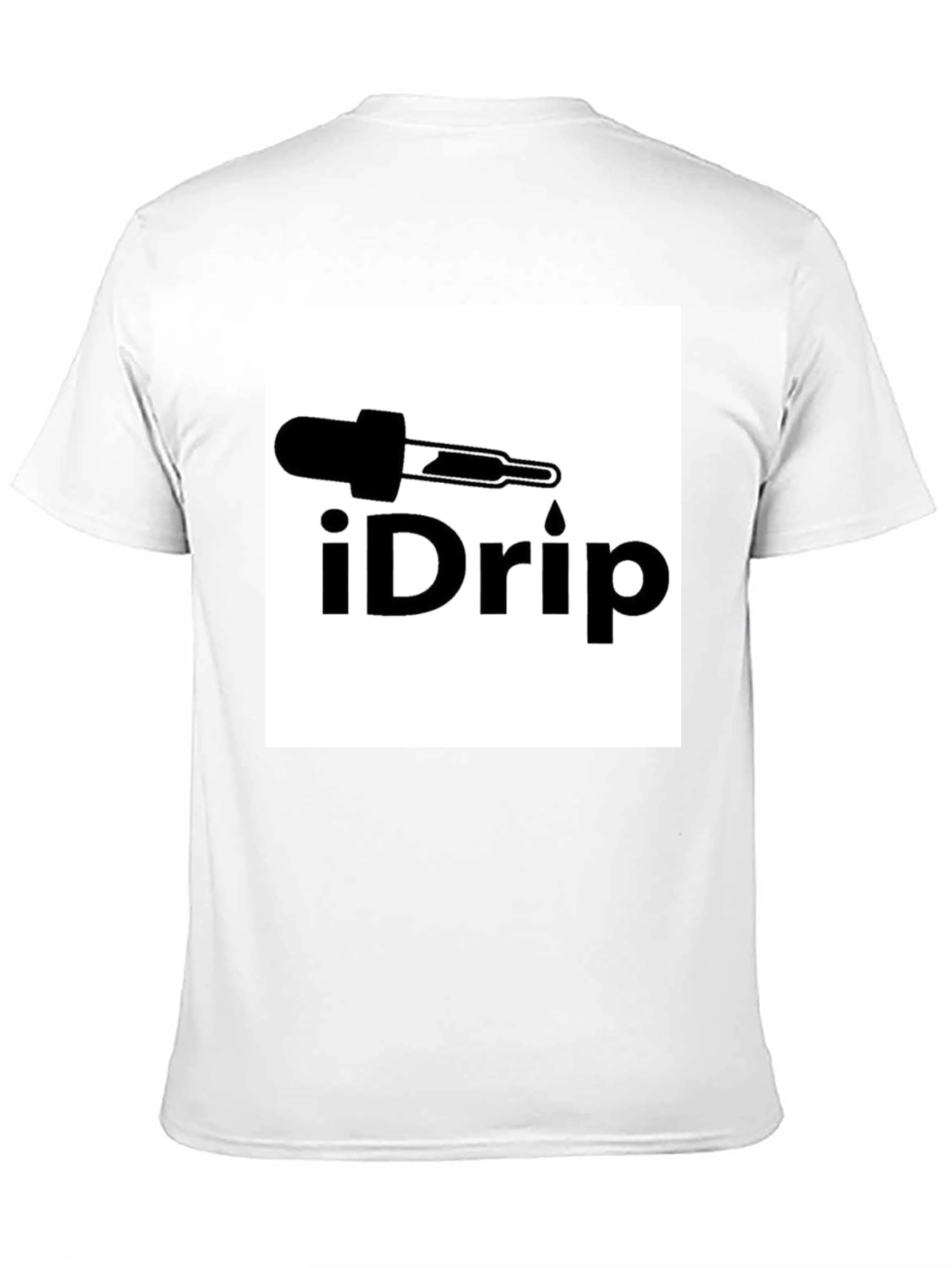 iDrip Black T-Shirt - Stylish Graphic Tee