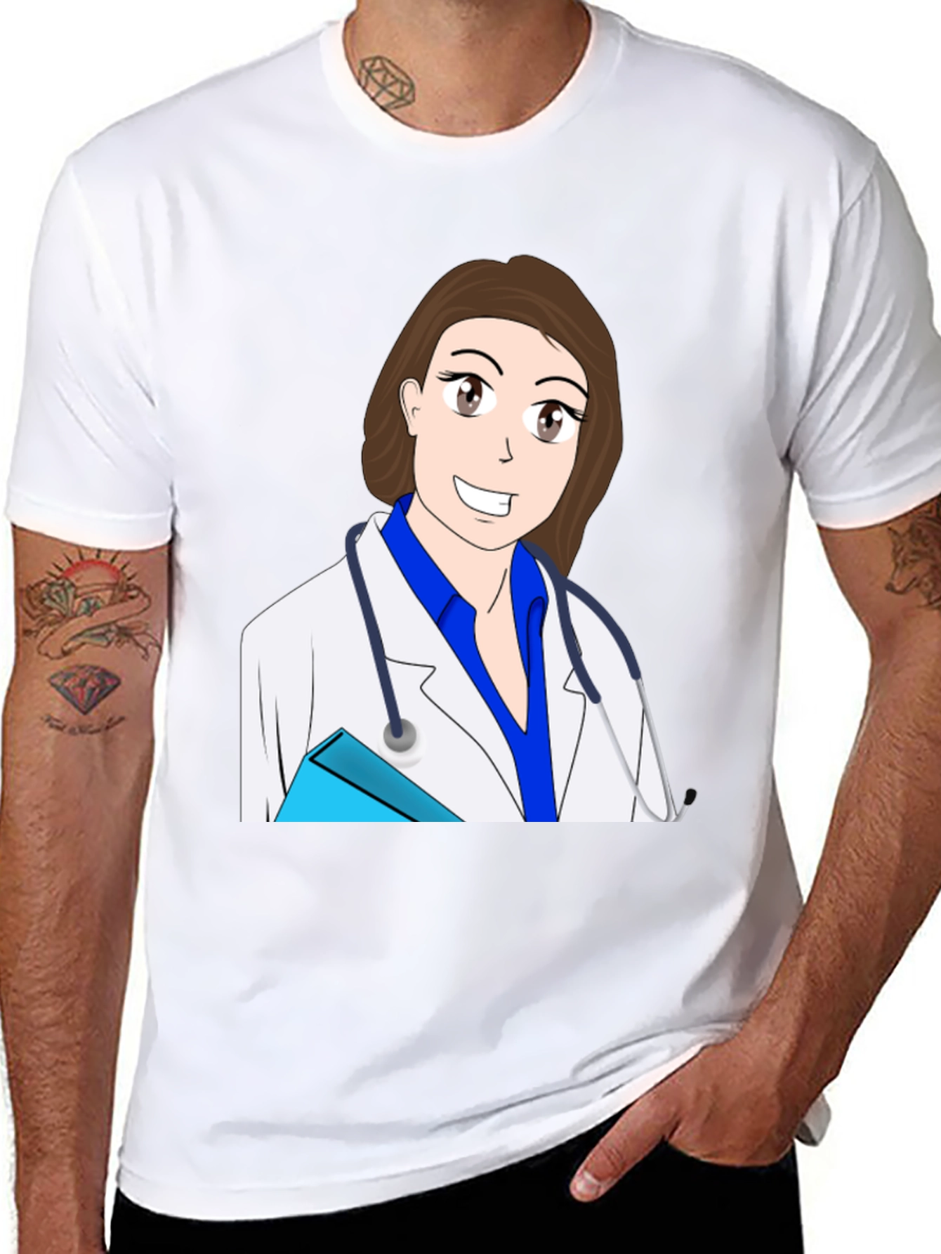 Cartoon Doctor T-Shirt