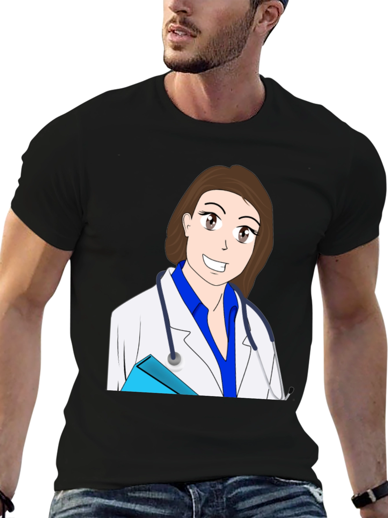 Cartoon Doctor T-Shirt