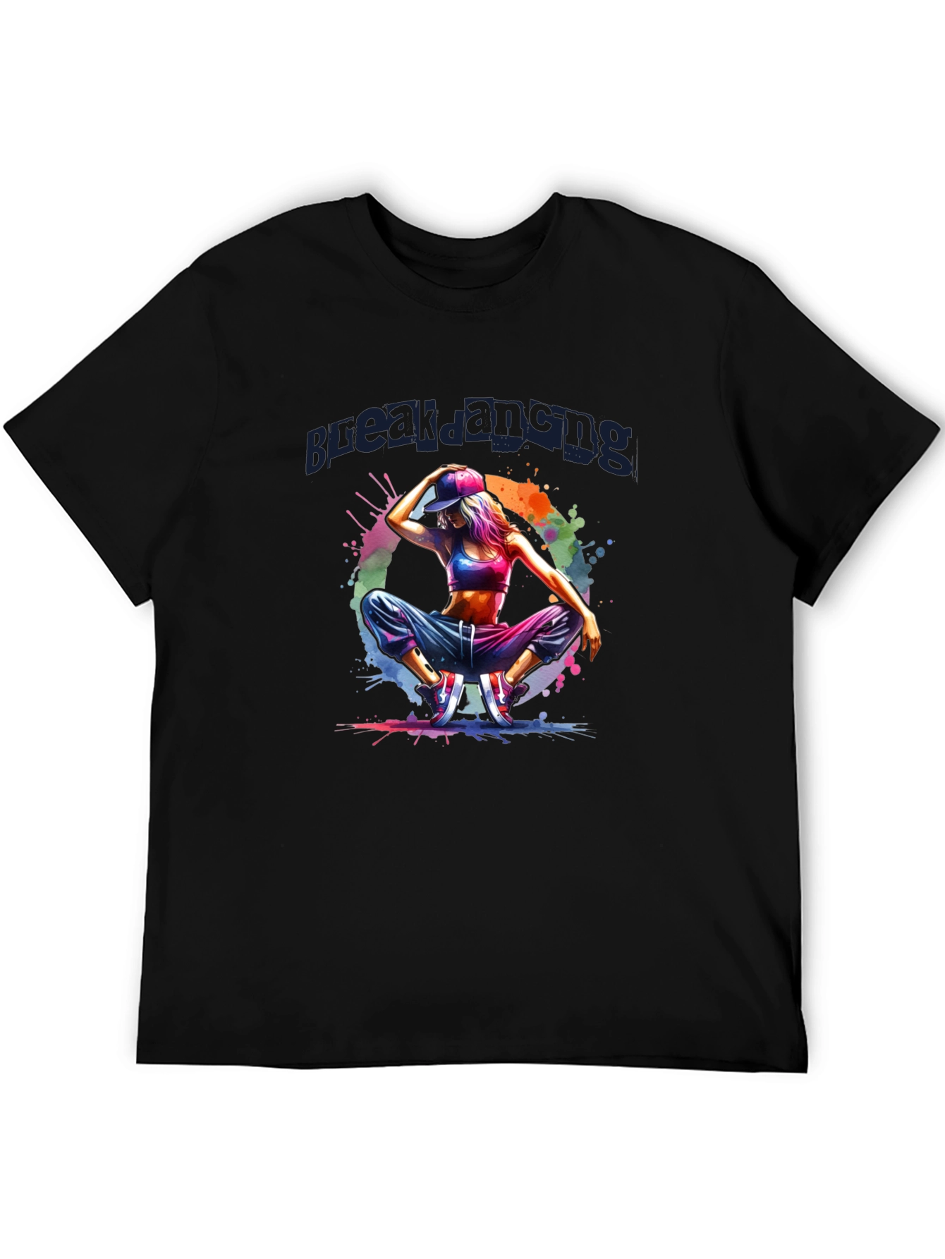 Dancer Graphic Tee - Black