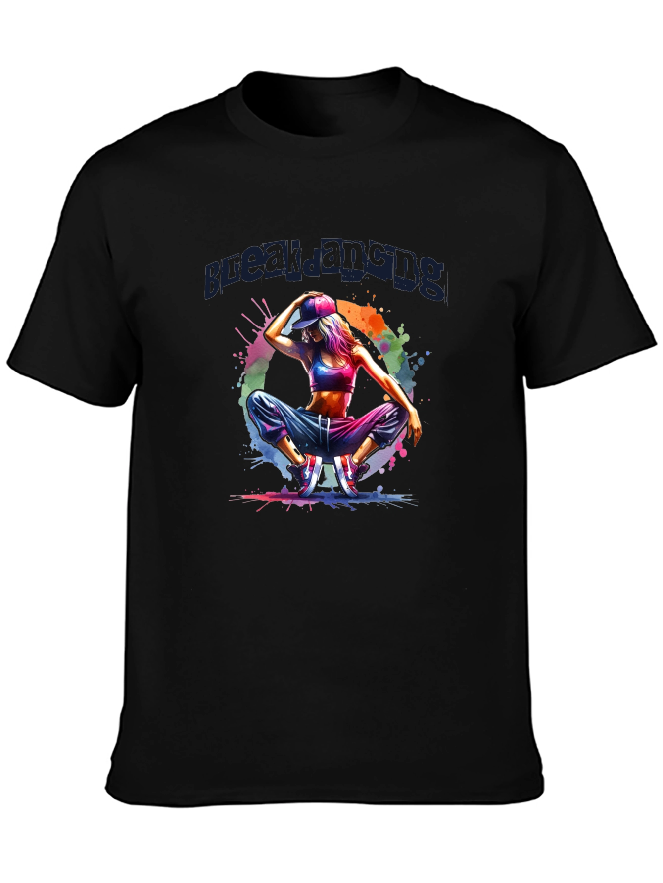 Dancer Graphic Tee - Black