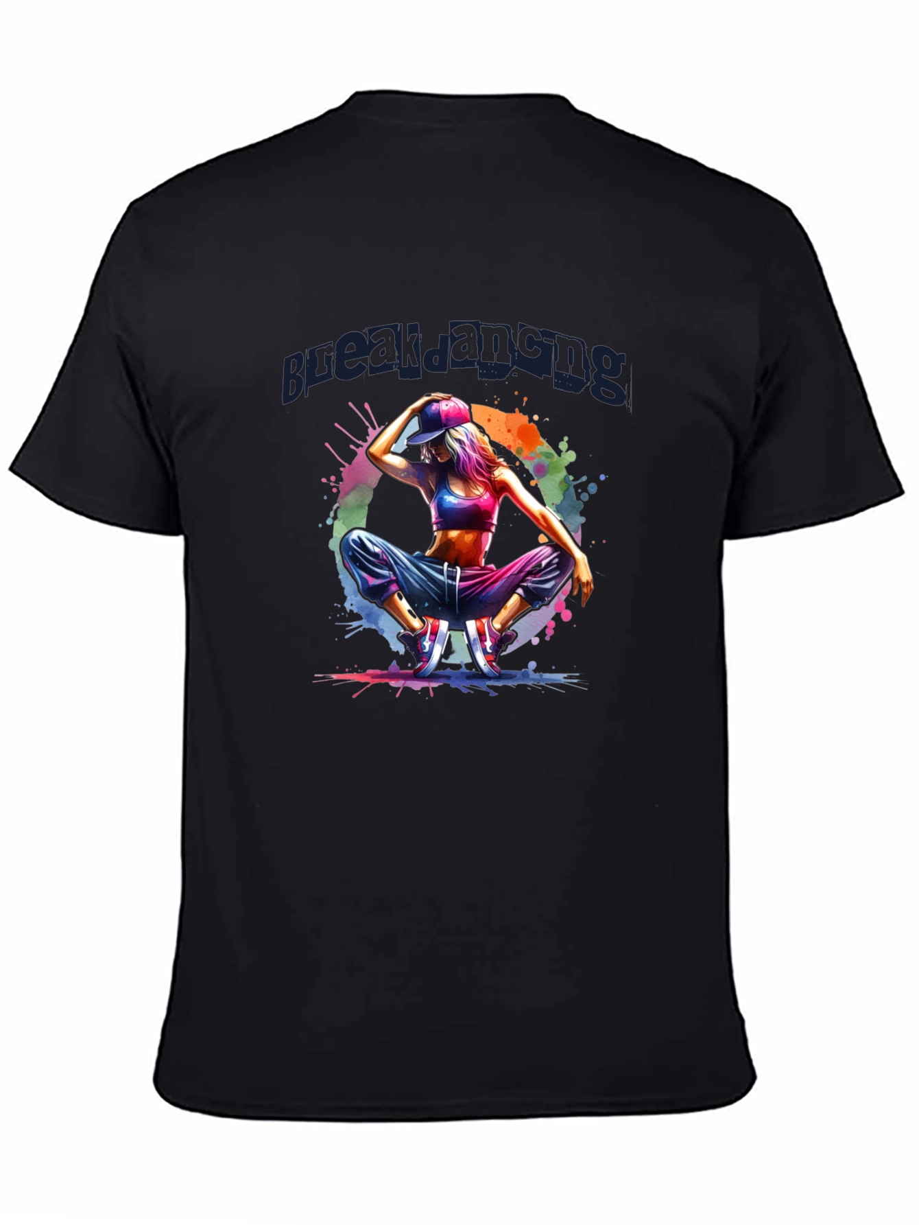 Dancer Graphic Tee - Black