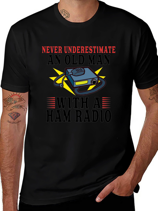 Ham Radio Old Man T-Shirt