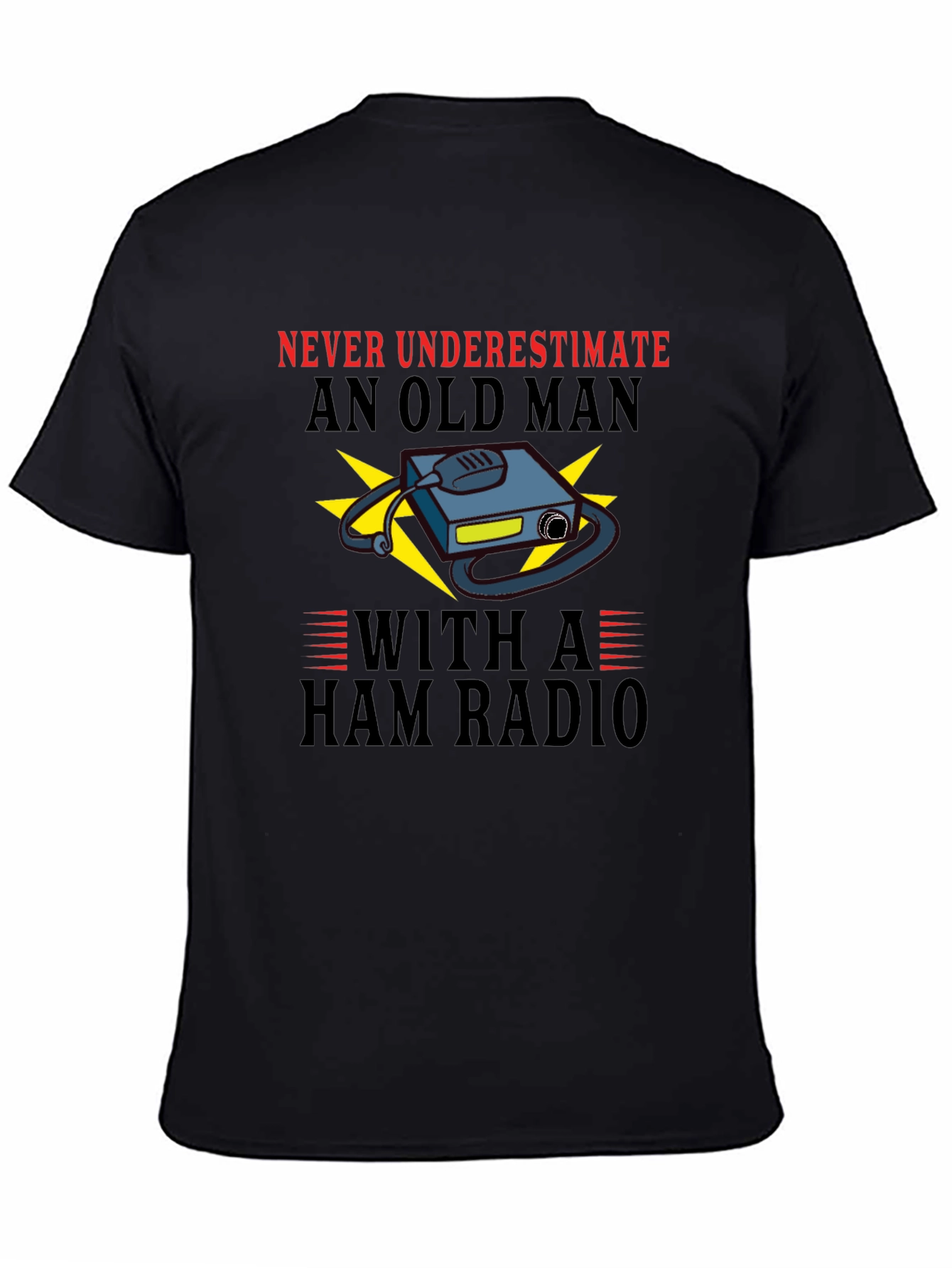 Ham Radio Old Man T-Shirt