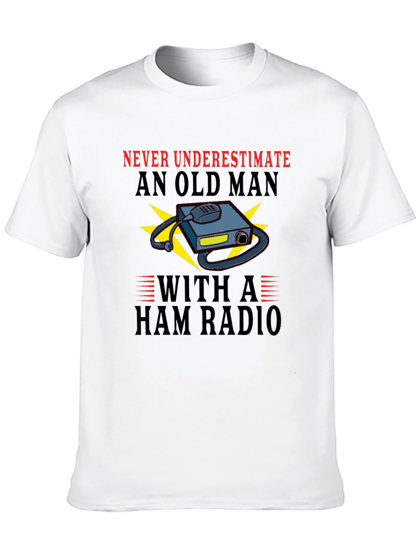 Ham Radio Old Man T-Shirt