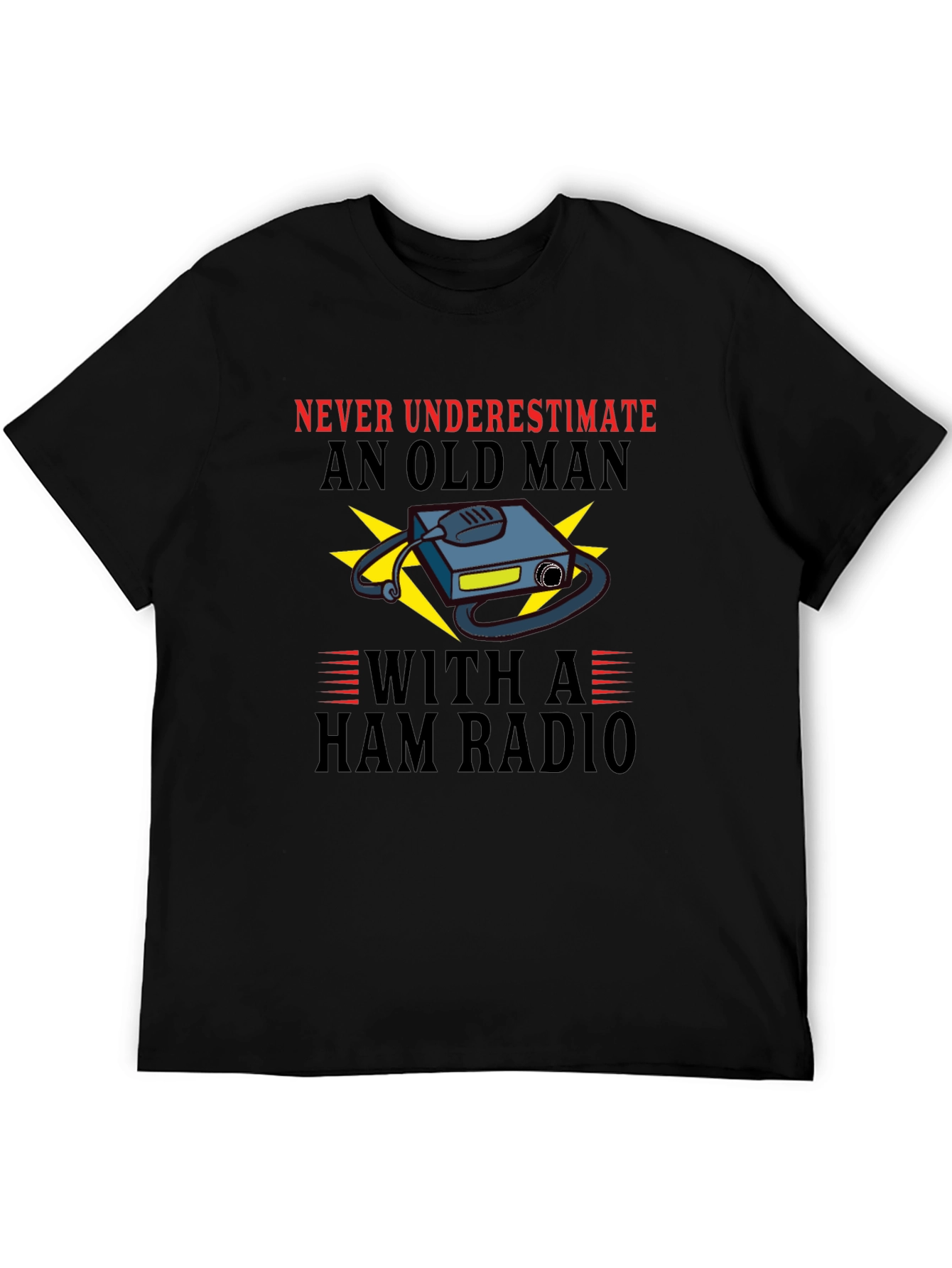 Ham Radio Old Man T-Shirt