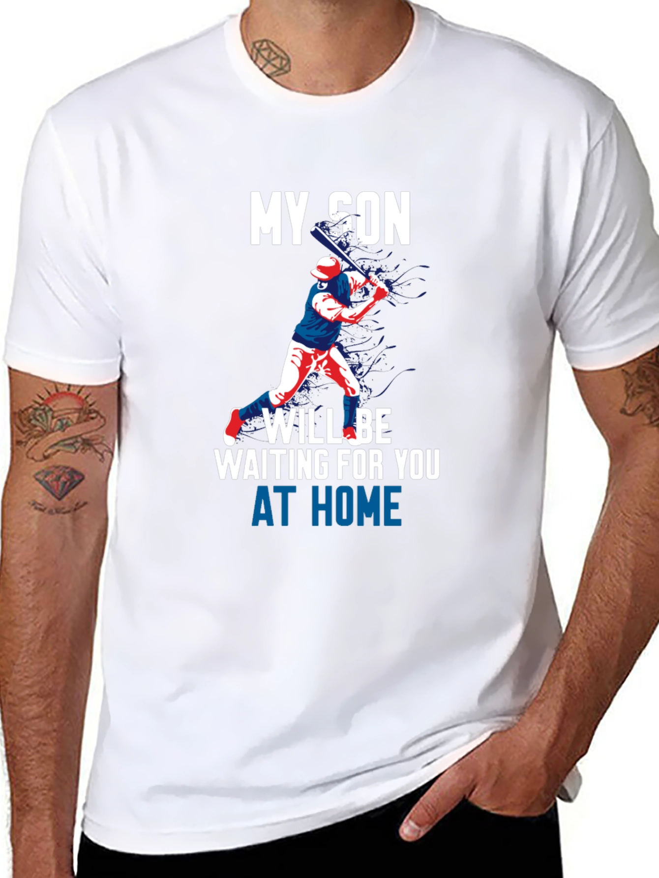 My Son Will Be Waiting at Home T-Shirt