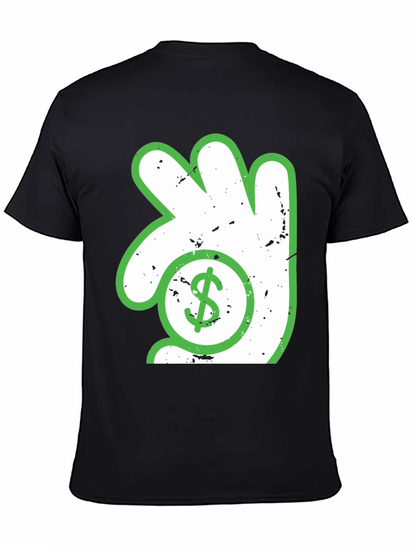 Black Hand Dollar Sign T-Shirt