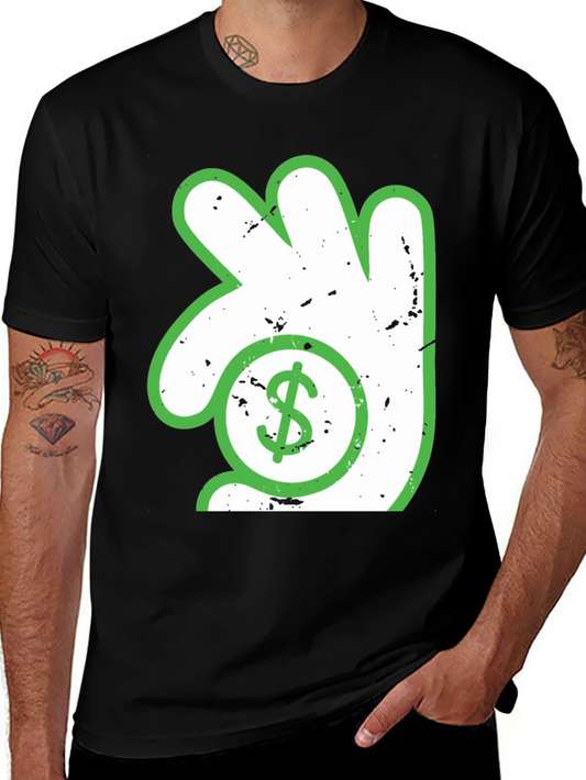 Black Hand Dollar Sign T-Shirt