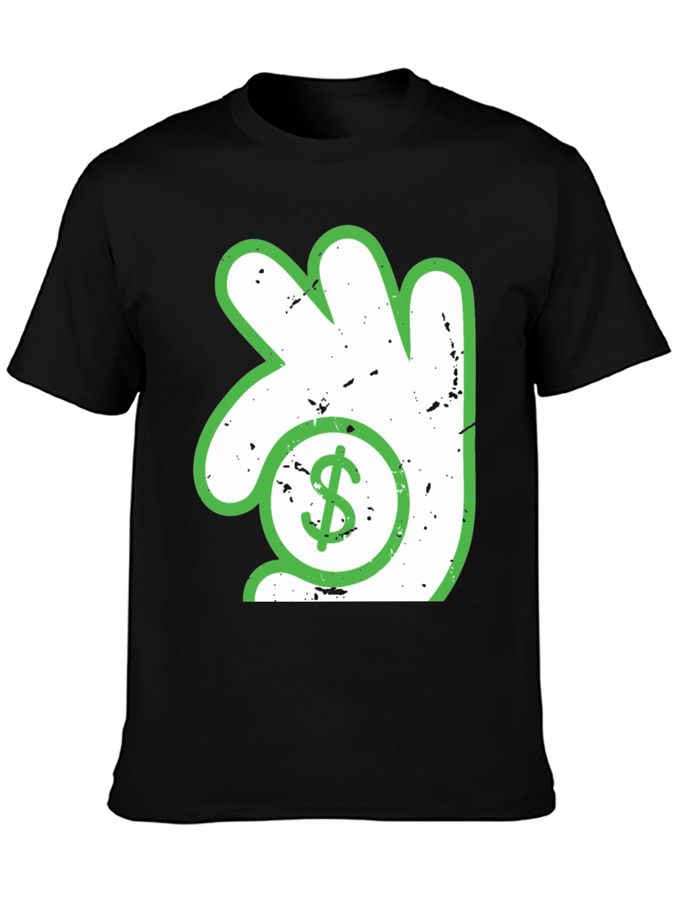 Black Hand Dollar Sign T-Shirt