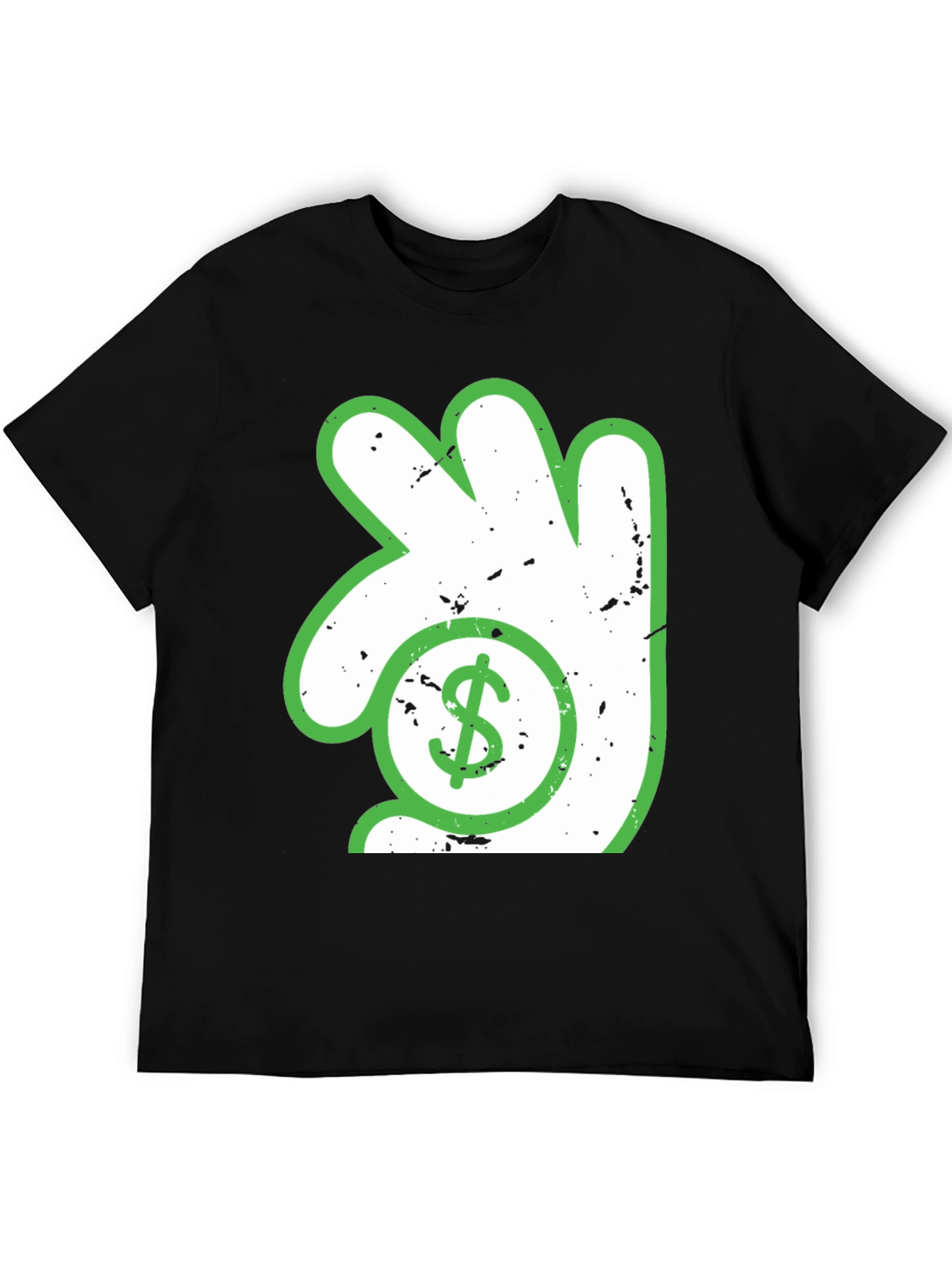 Black Hand Dollar Sign T-Shirt
