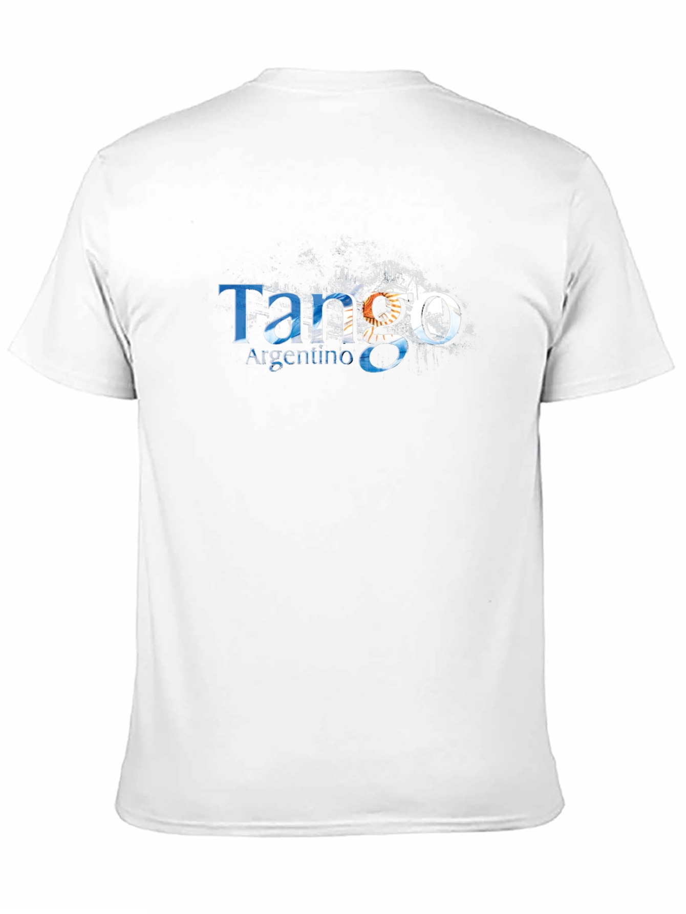 Tango Argentino Mens Black Graphic Tee
