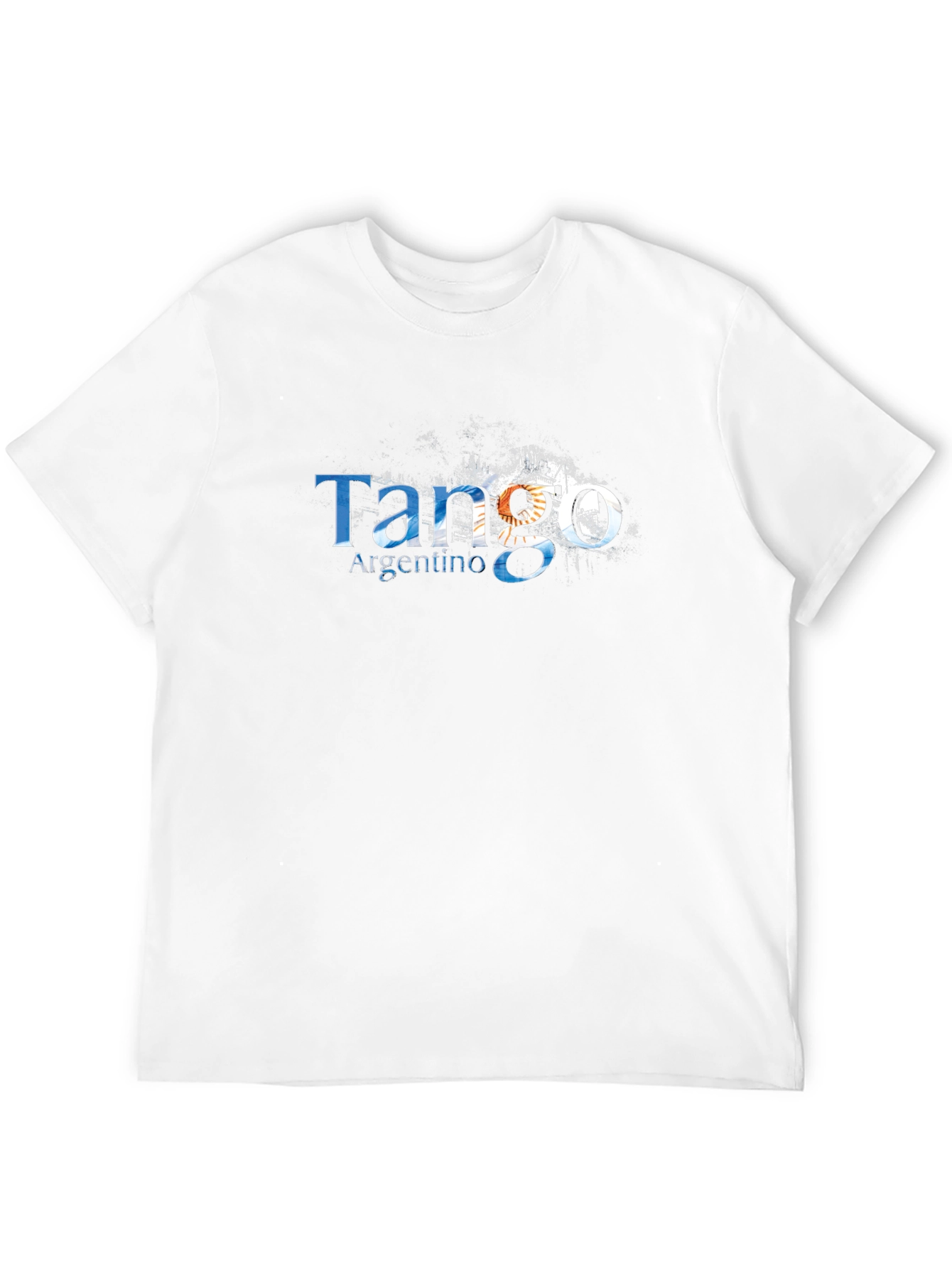 Tango Argentino Mens Black Graphic Tee