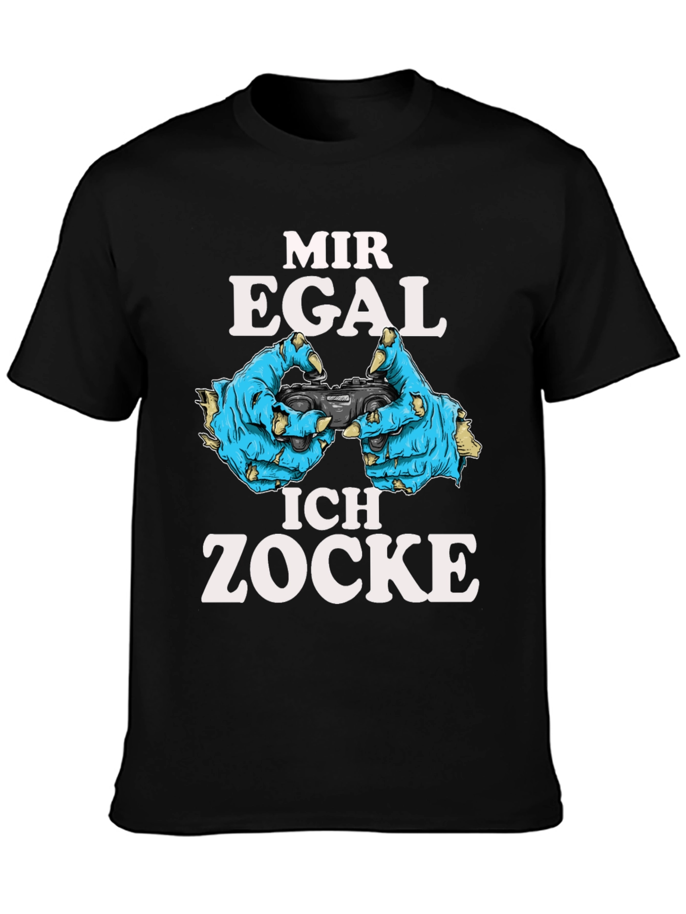 Mir Egal Ich Zocke Gamer T-Shirt