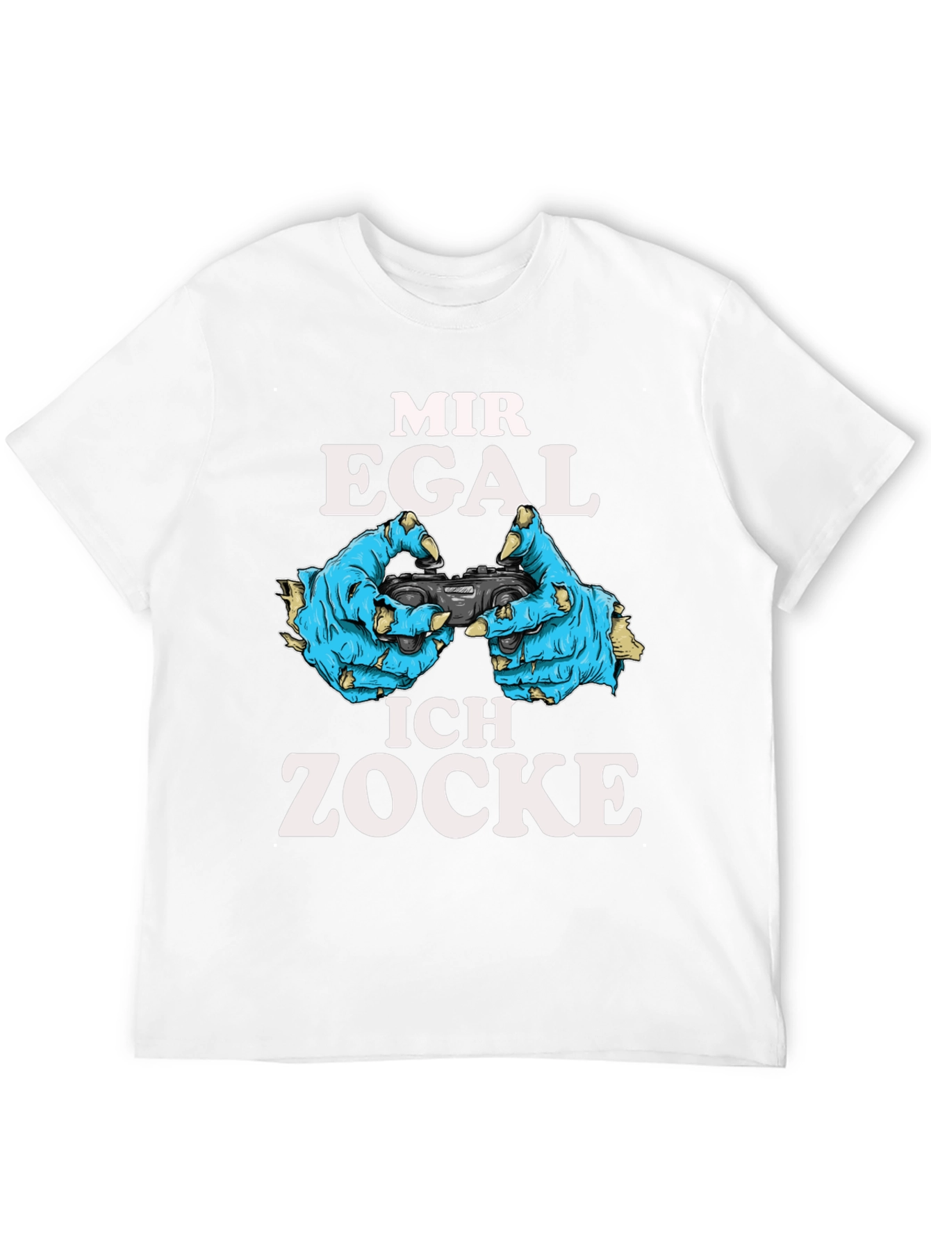 Mir Egal Ich Zocke Gamer T-Shirt