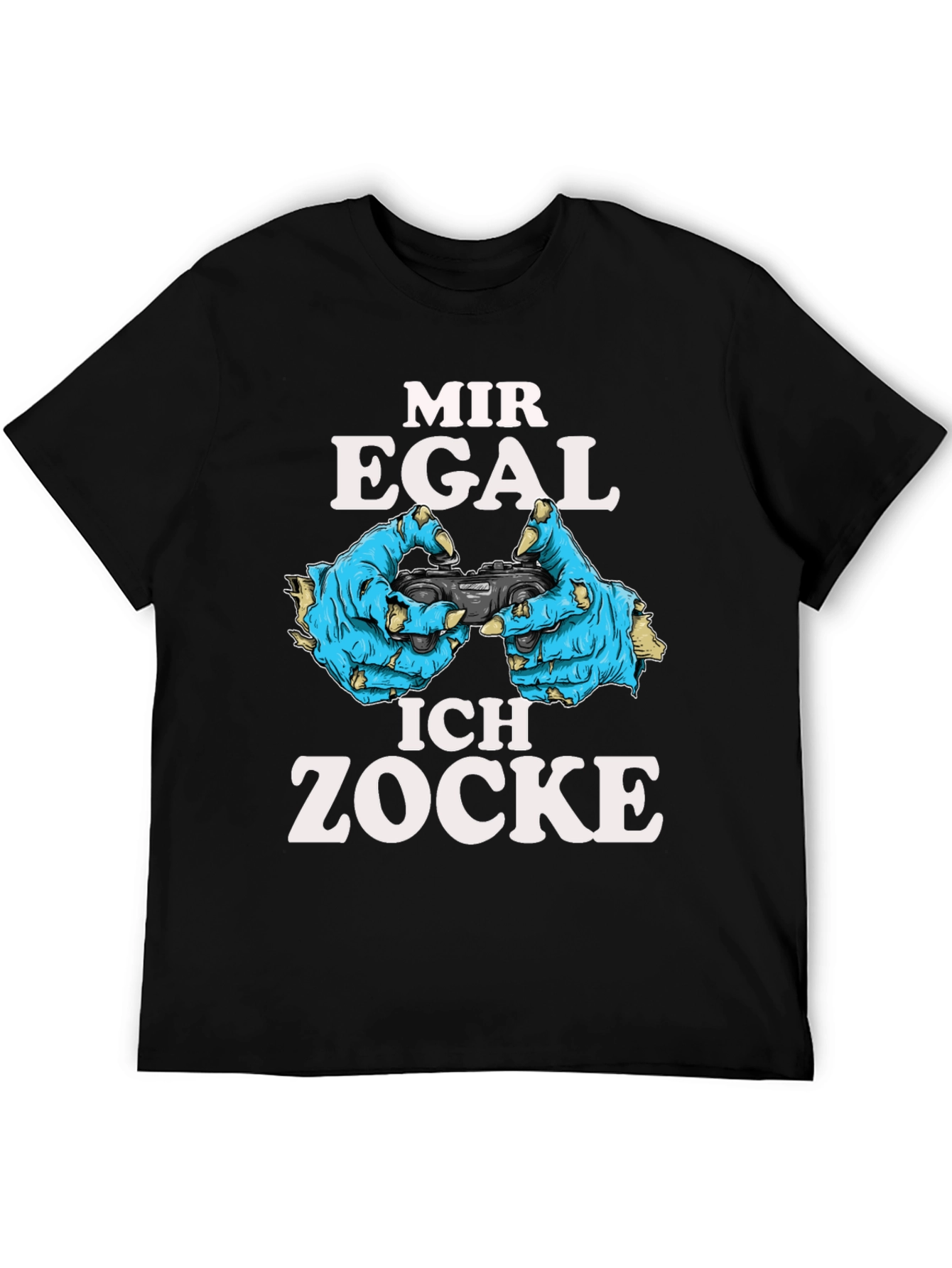 Mir Egal Ich Zocke Gamer T-Shirt