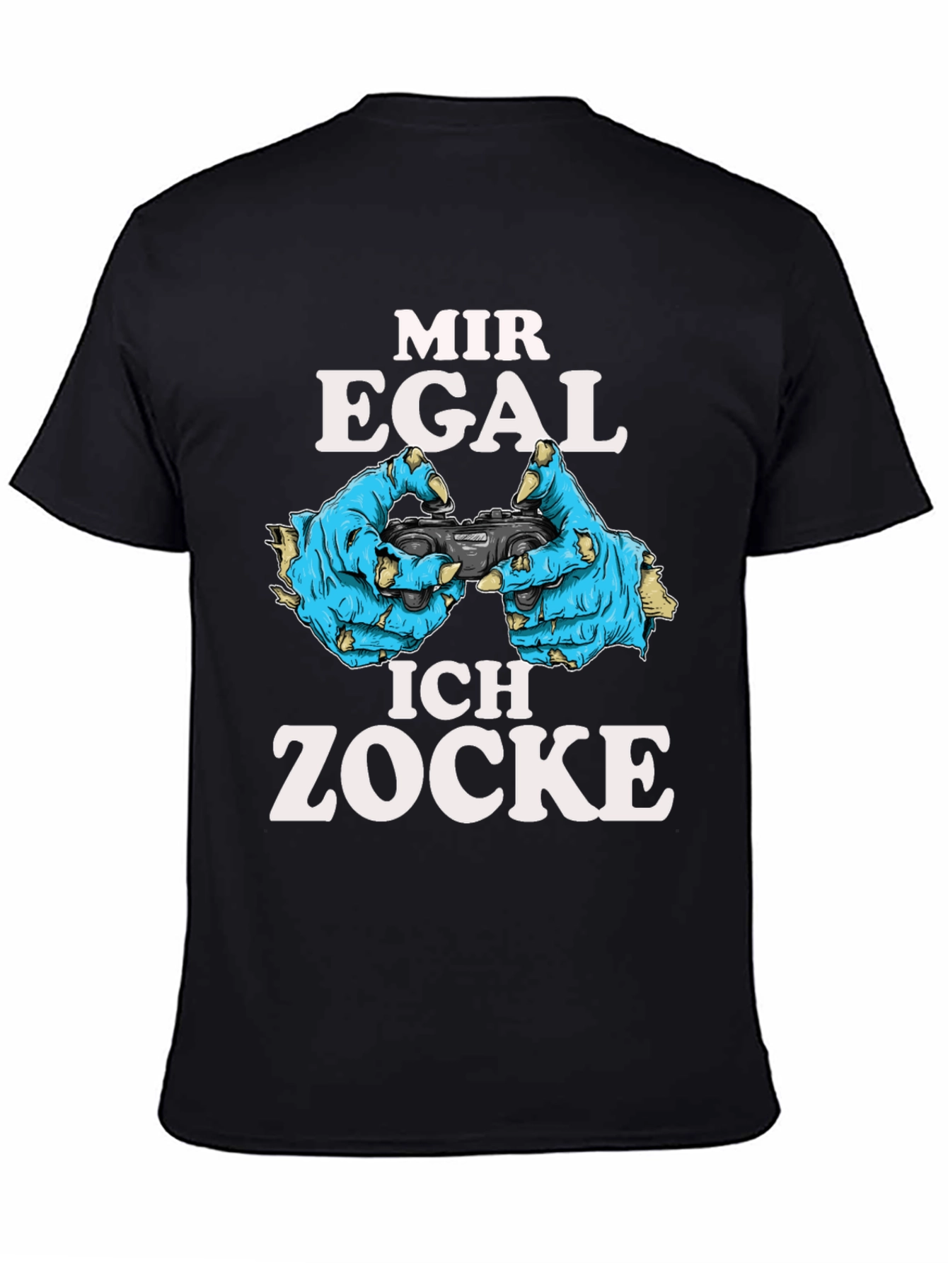 Mir Egal Ich Zocke Gamer T-Shirt