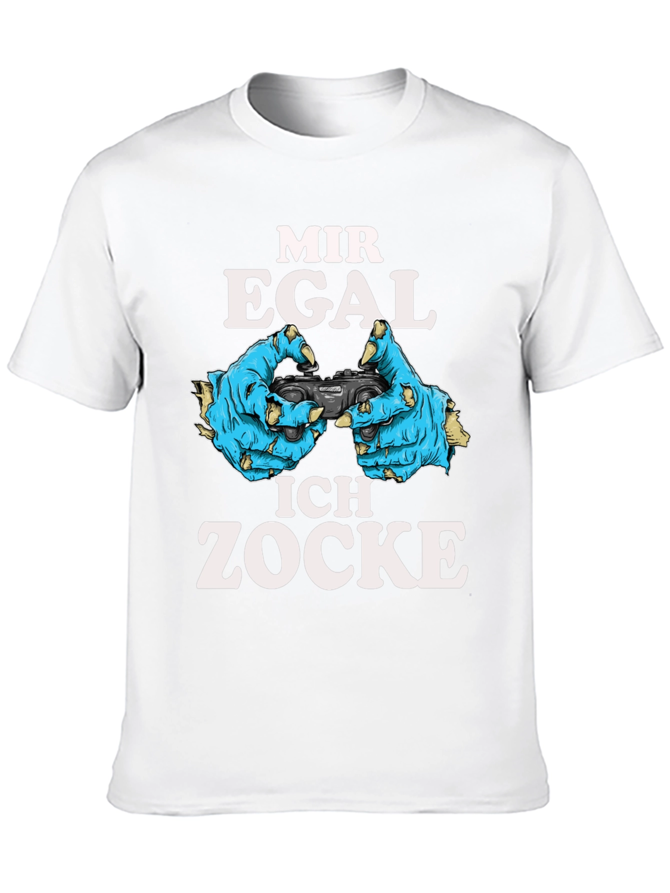 Mir Egal Ich Zocke Gamer T-Shirt