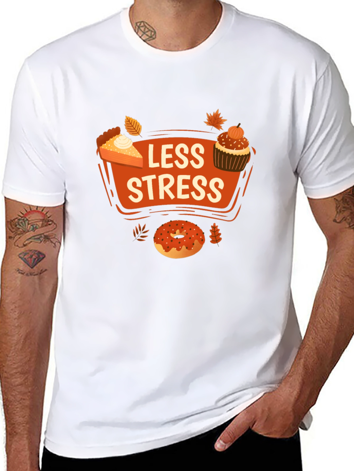 Less Stress Thanksgiving Treats T-Shirt